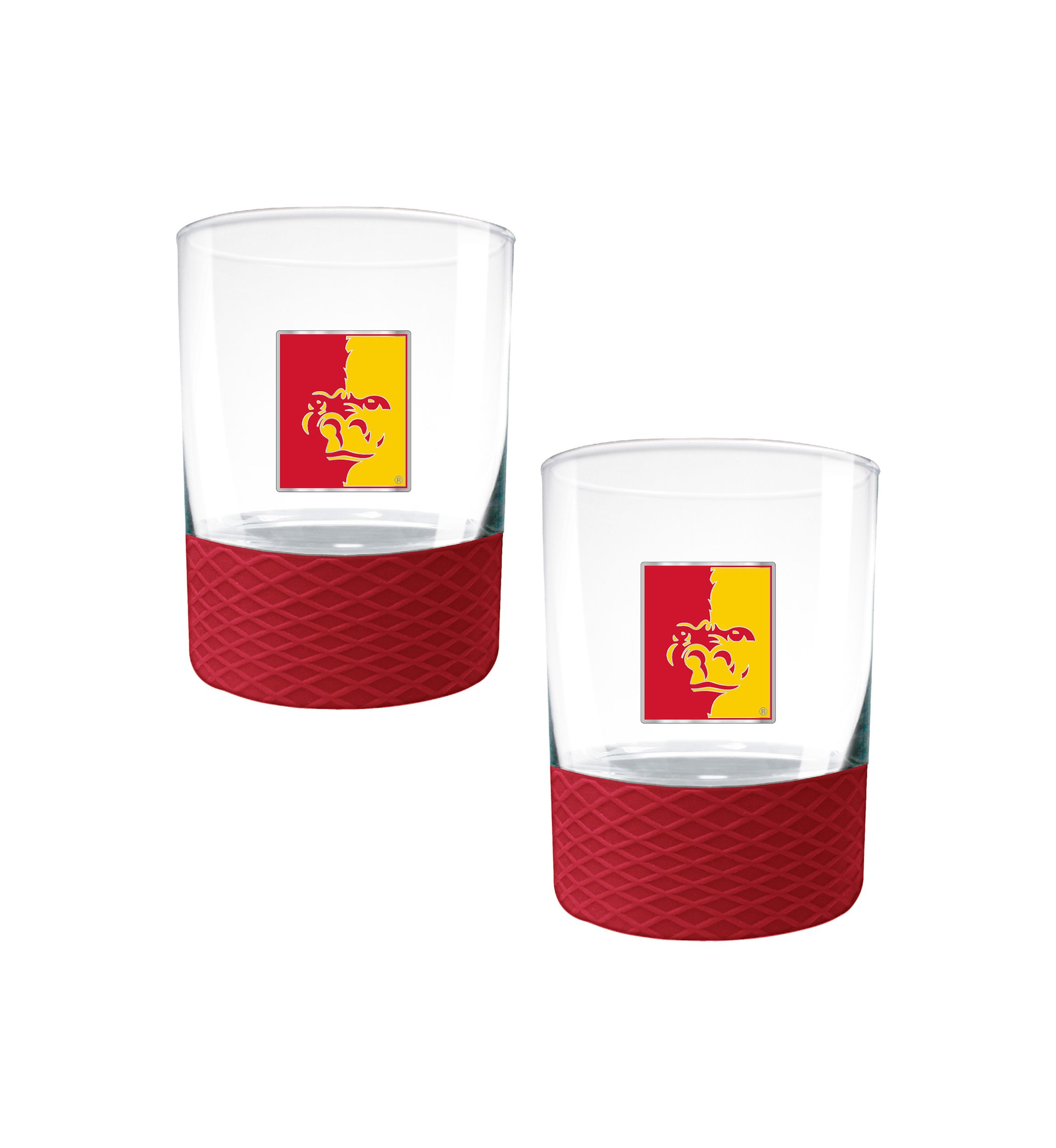 NCAA Pittsburg State Gorillas Commissioner Shot Glass Set of 2