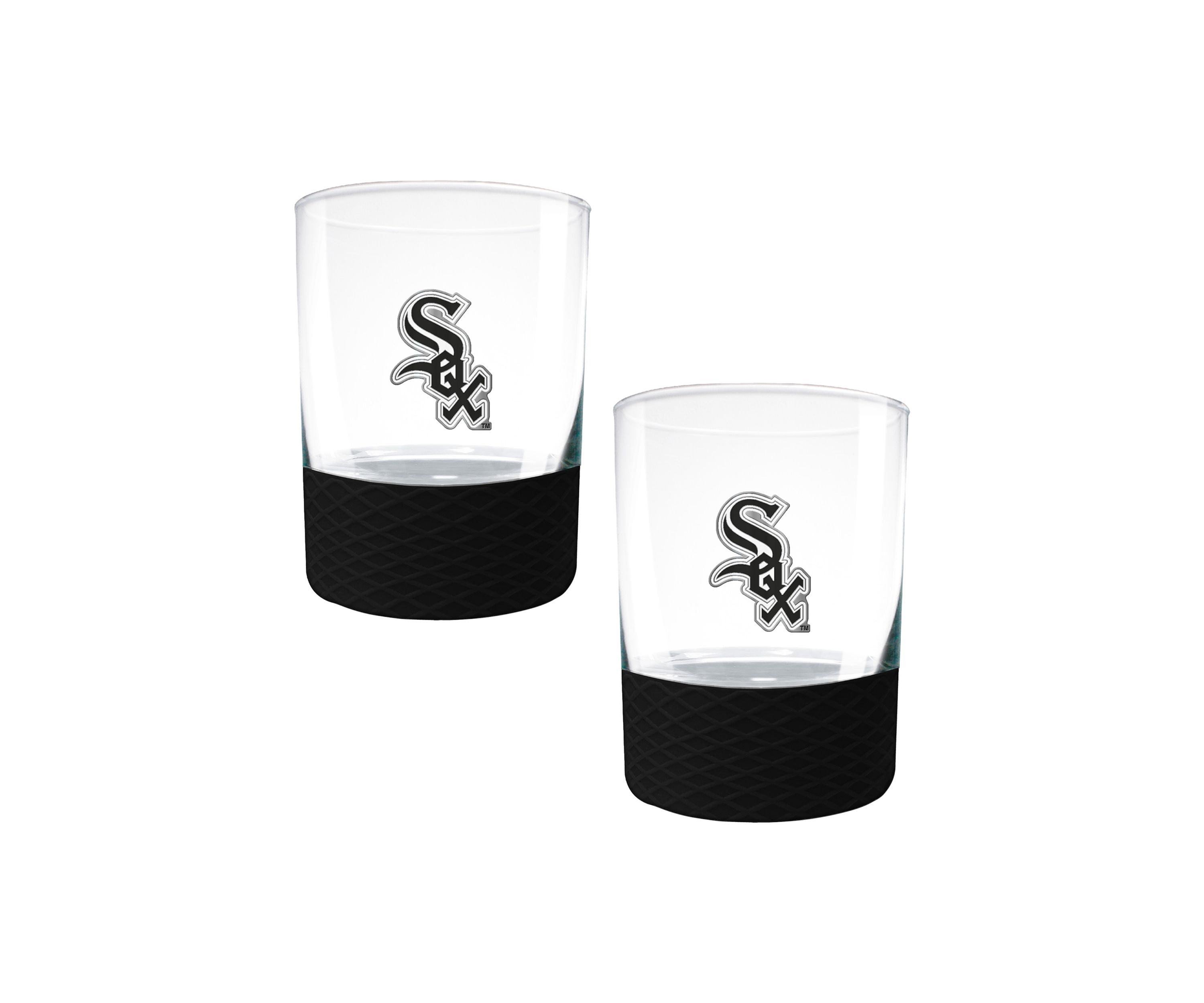 MLB Chicago White Sox Commissioner Glass Set of 2