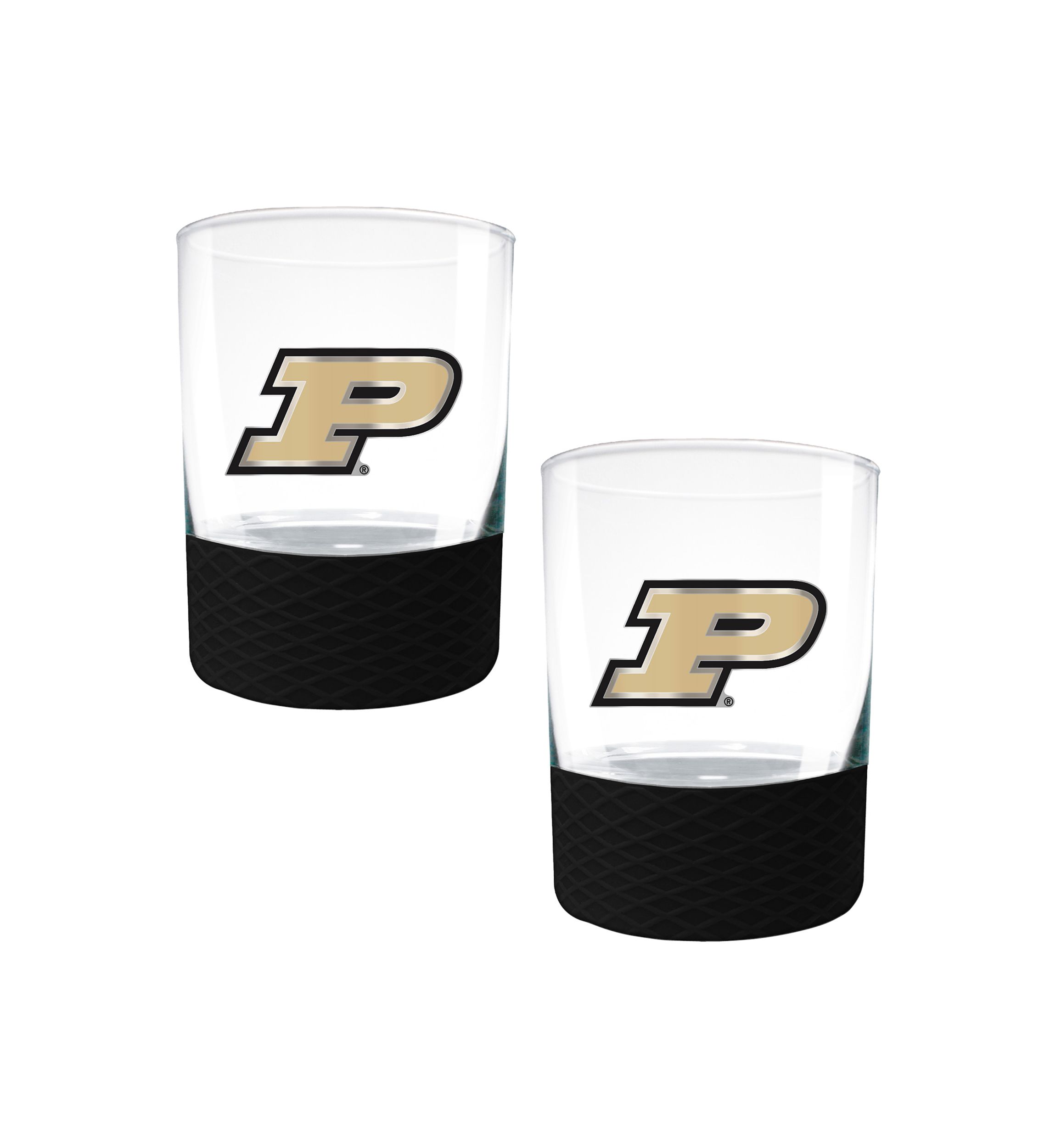 NCAA Purdue Boilermakers Commissioner Shot Glass Set of 2