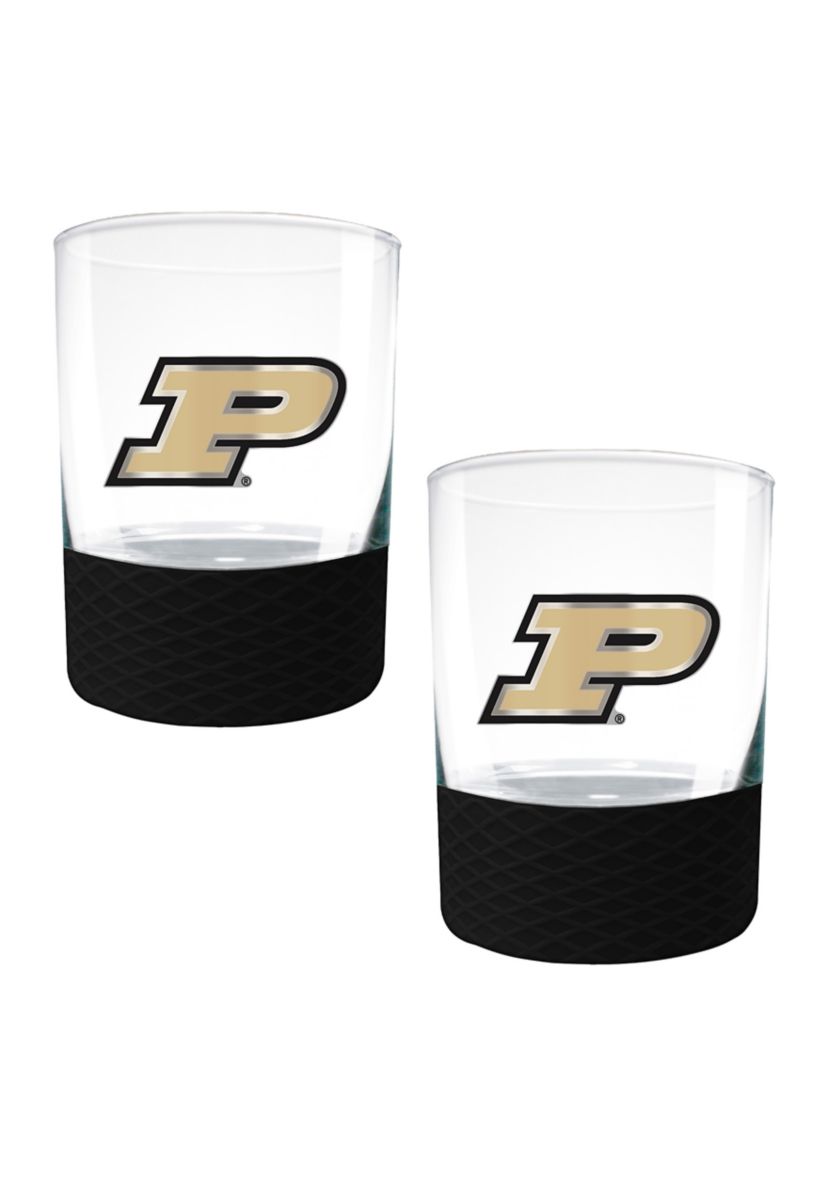 NCAA Purdue Boilermakers Commissioner Shot Glass Set of 2