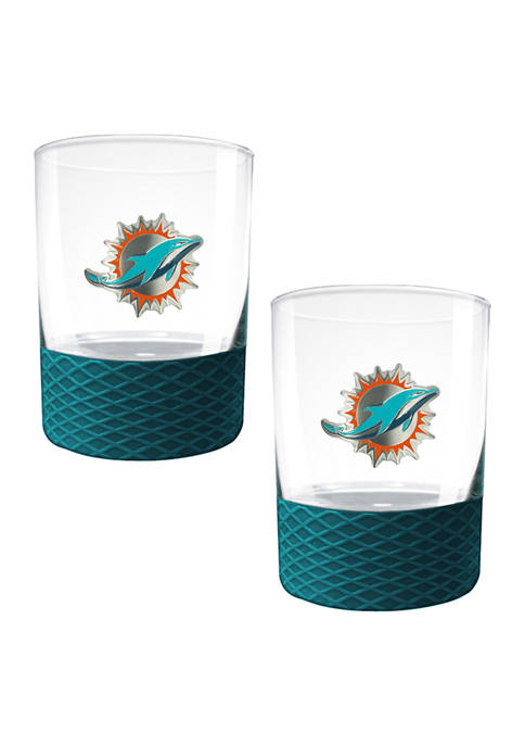 Great American Products NFL Miami Dolphins Commissioner Glass
