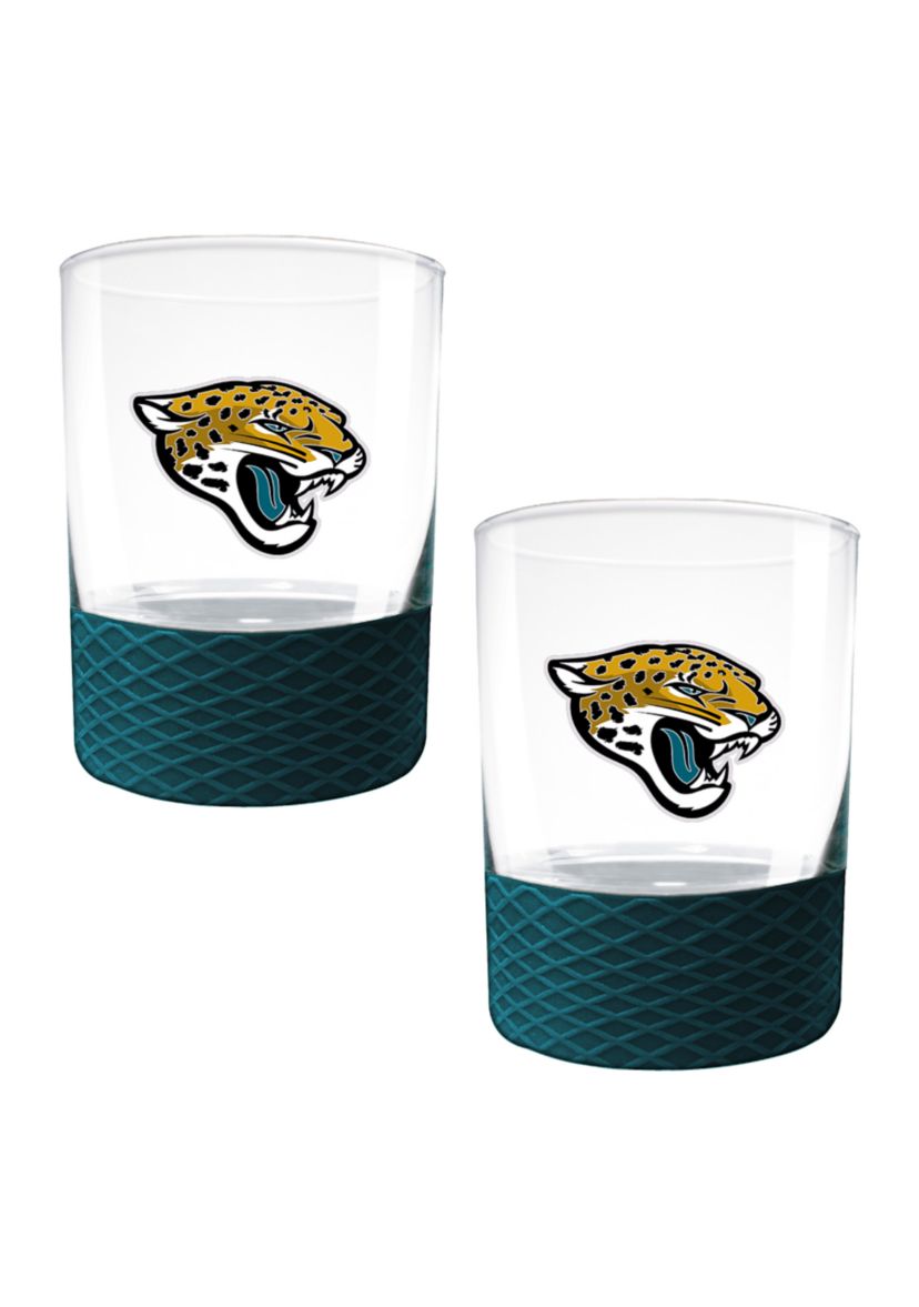 NFL Jacksonville Jaguars Commissioner Glass Set of 2