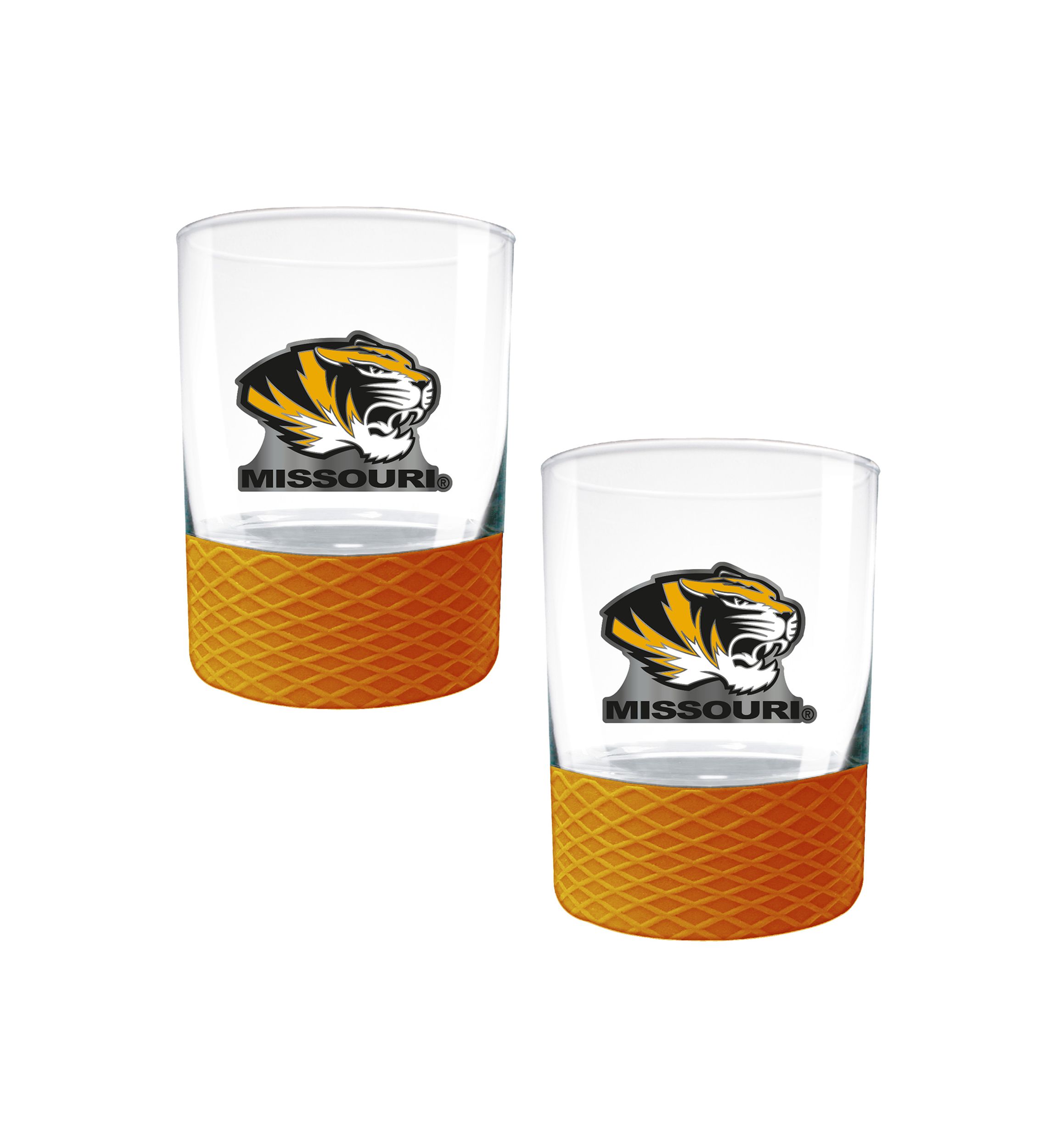 NCAA Missouri Tigers Commissioner Shot Glass Set of 2