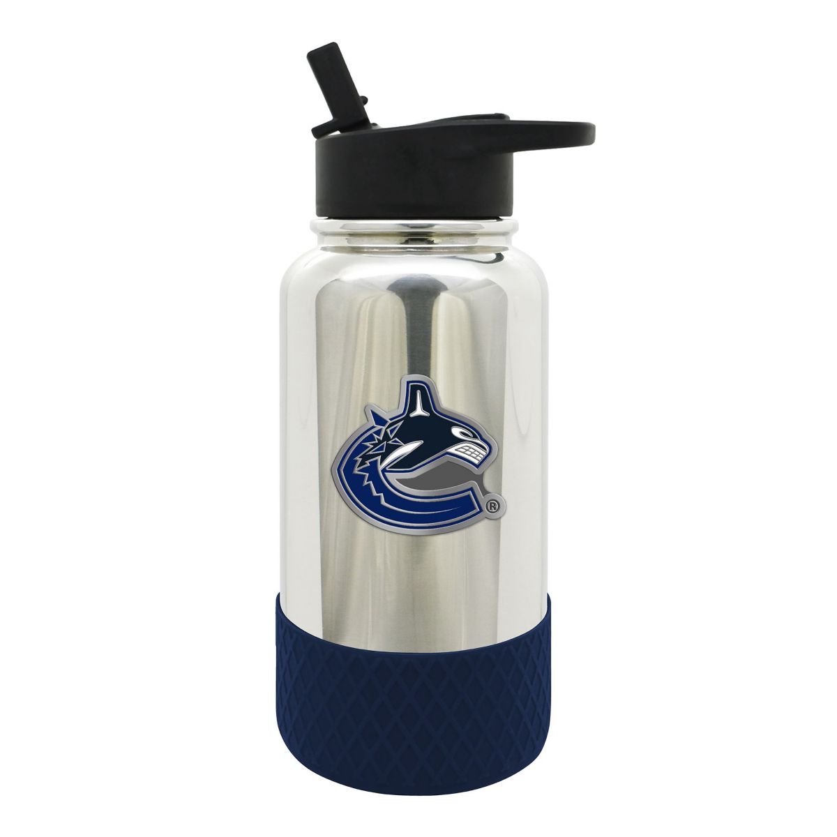 NHL Vancouver Canucks 32oz Chrome Water Bottle