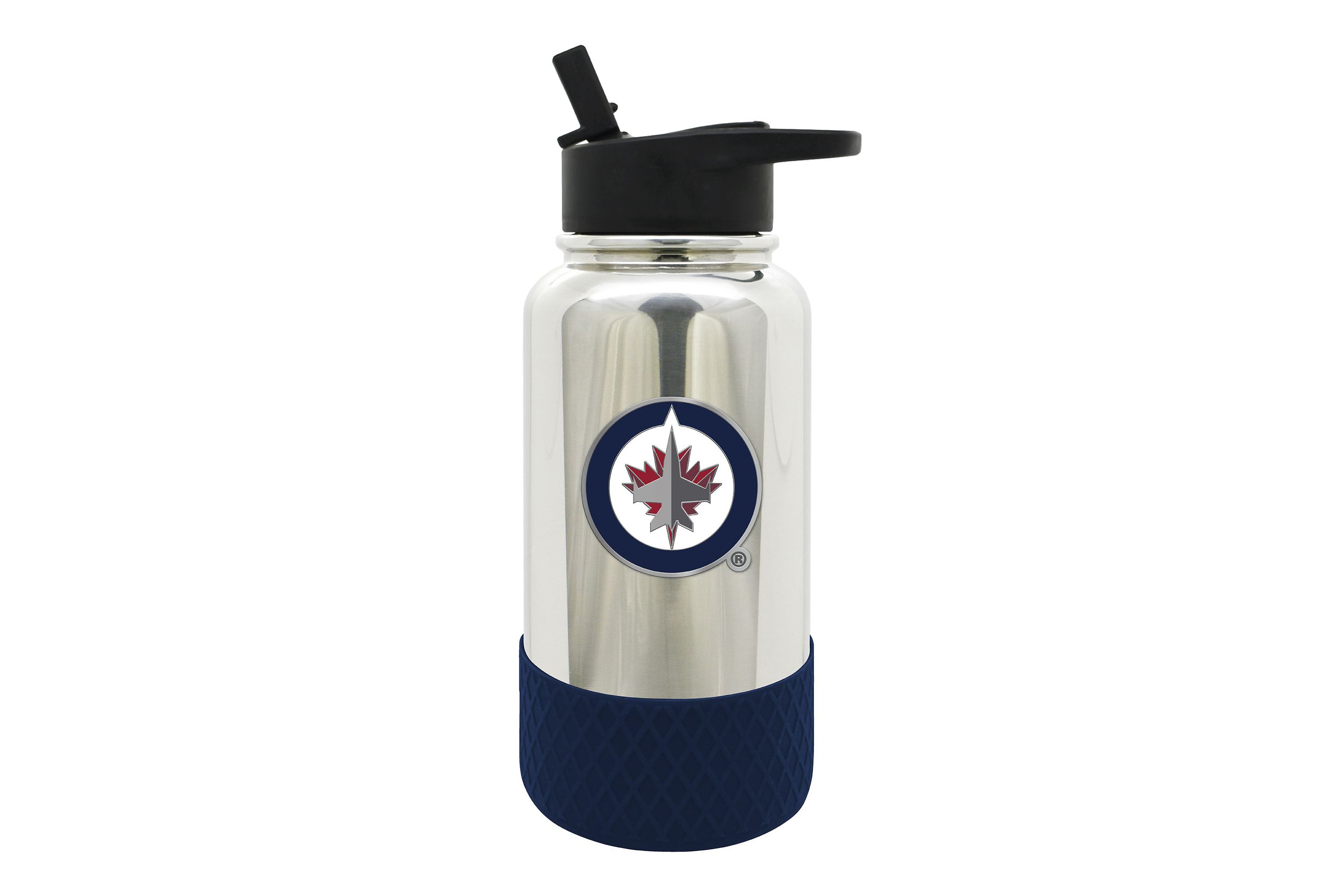 NHL Winnipeg Jets 32oz Chrome Water Bottle
