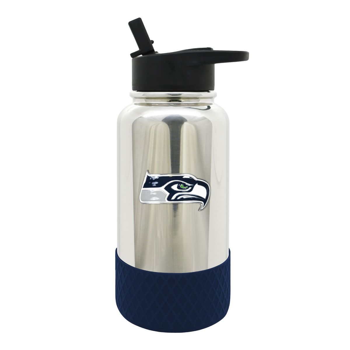 NFL Seattle Seahawks 32oz Chrome Water Bottle