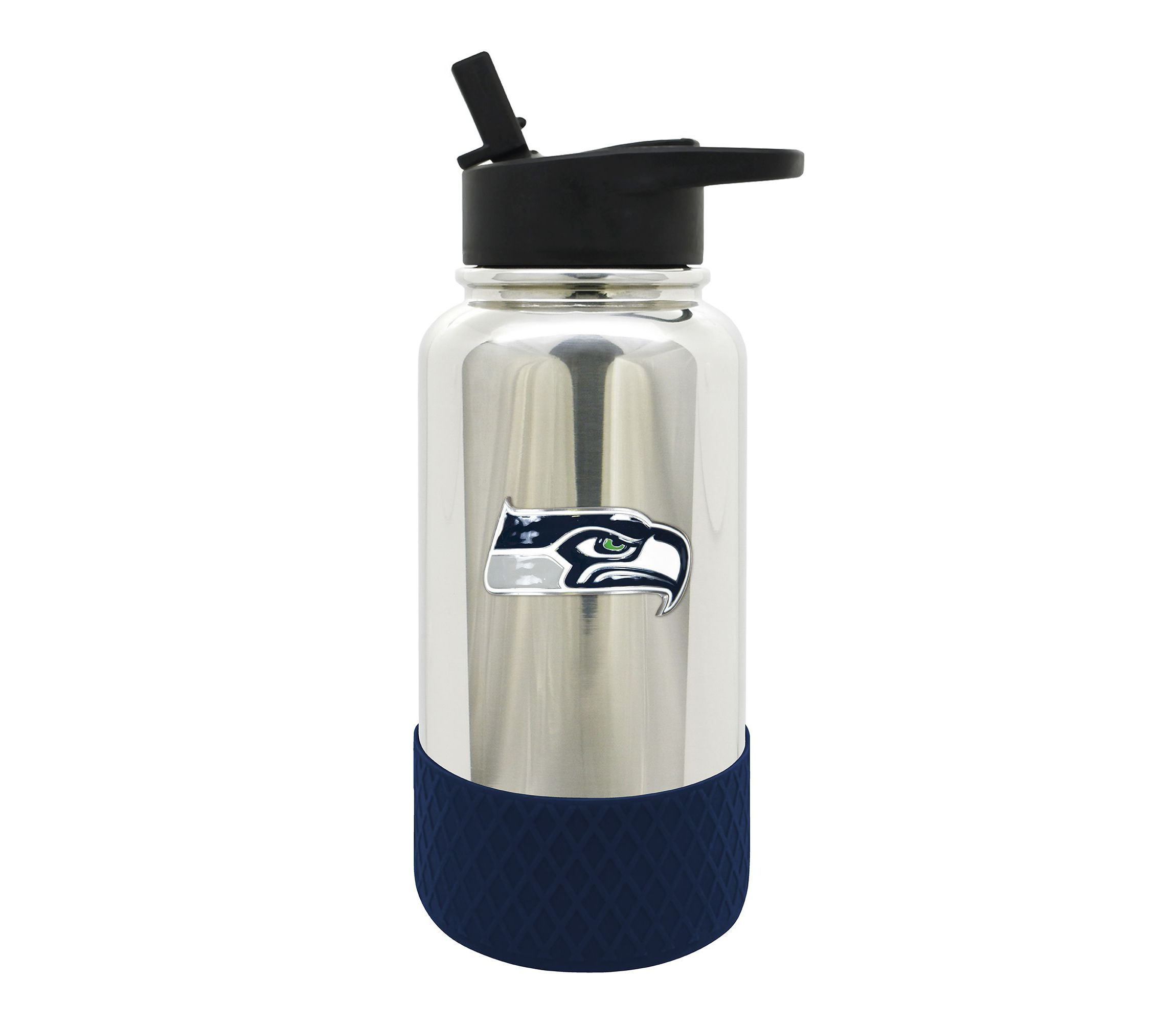 NFL Seattle Seahawks 32oz Chrome Water Bottle