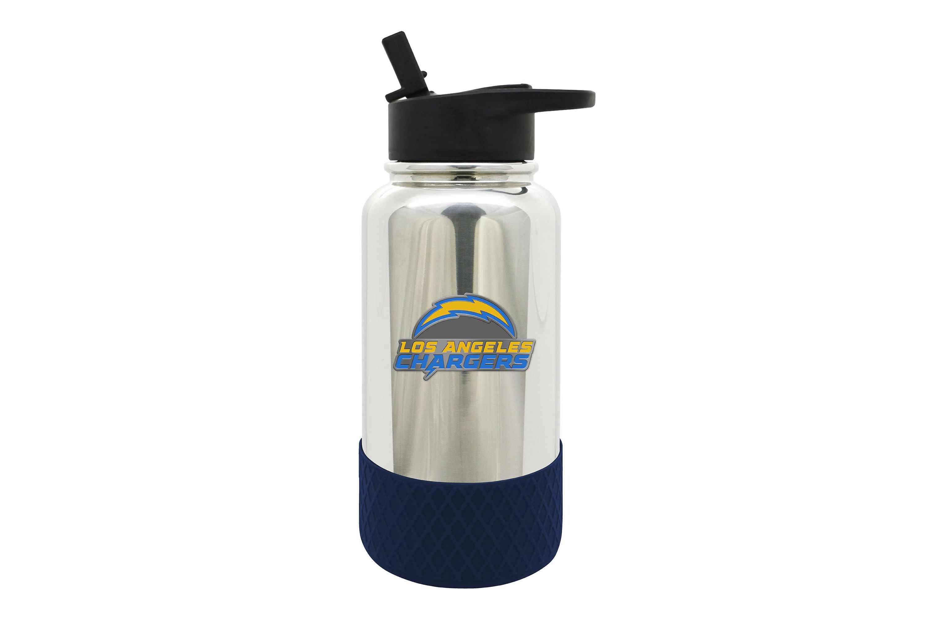 NFL Los Angeles Chargers 32oz Chrome Water Bottle