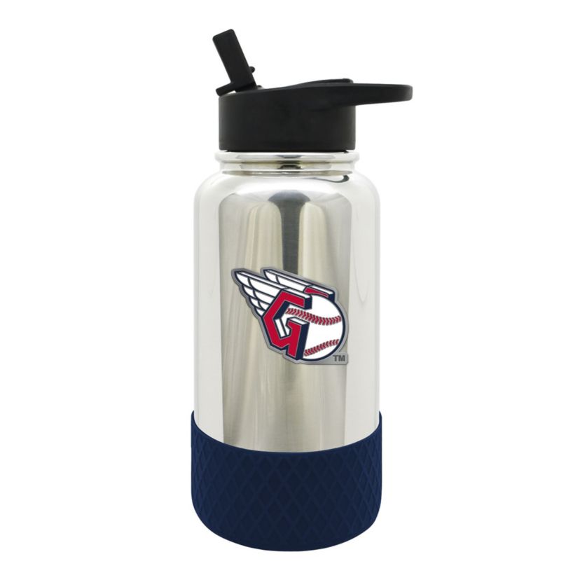MLB Cleveland Guardians 32oz Chrome Water Bottle
