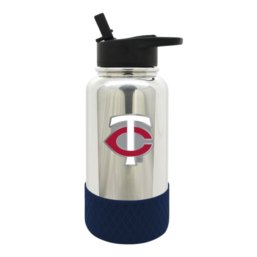 MLB New York Yankees 32oz Chrome Water Bottle
