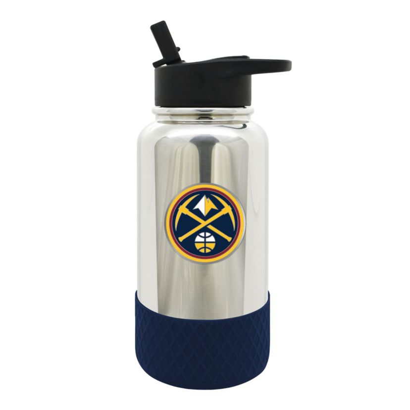 NBA Denver Nuggets 32oz Chrome Water Bottle