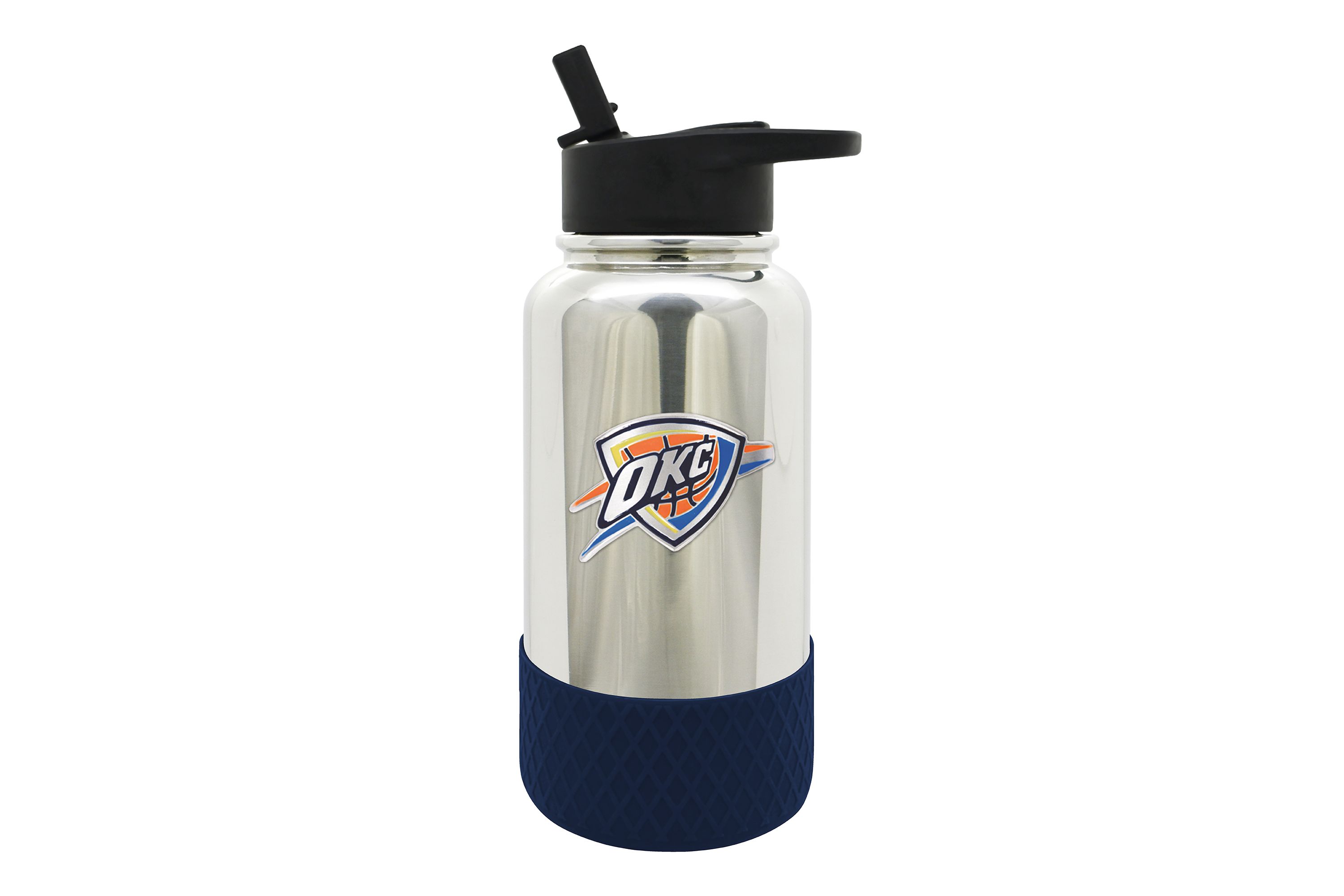 NBA Oklahoma City Thunder 32oz Chrome Water Bottle