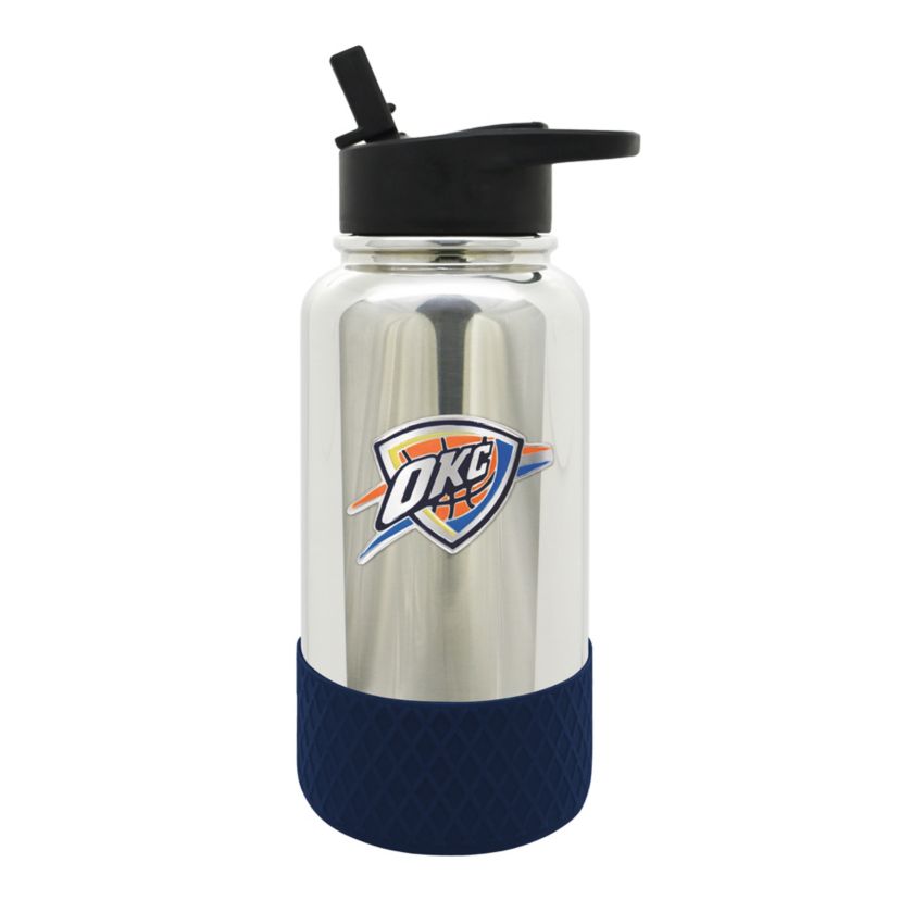 NBA Oklahoma City Thunder 32oz Chrome Water Bottle