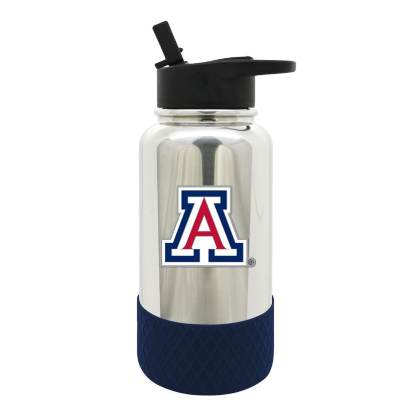 NCAA Arizona Wildcats 32oz Chrome Water Bottle
