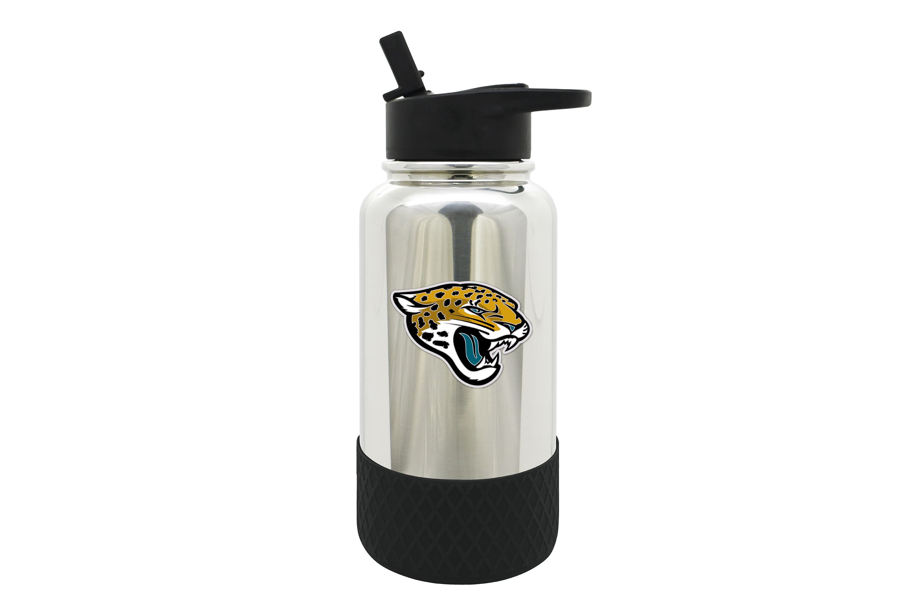 NFL Jacksonville Jaguars 32oz Chrome Water Bottle