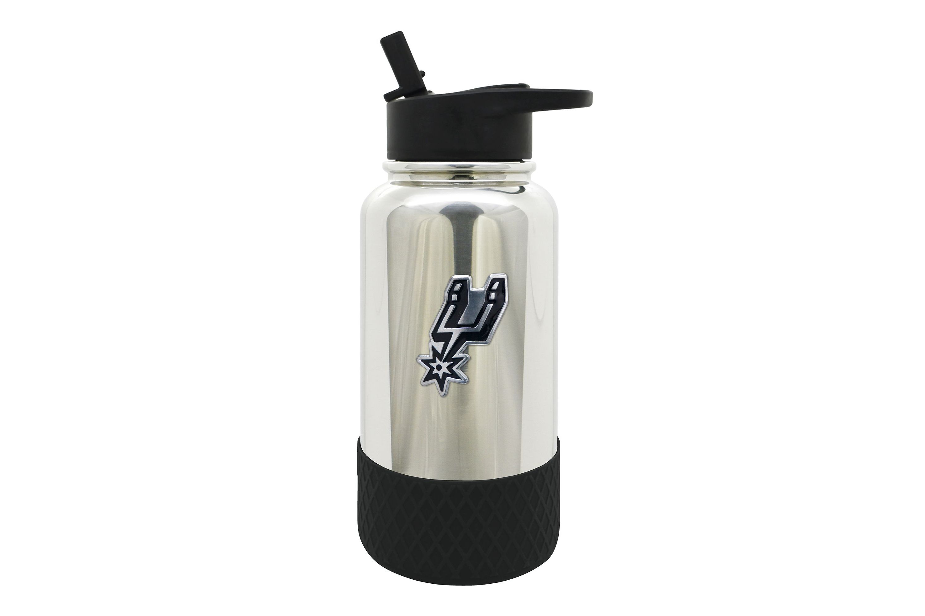NBA San Antonio Spurs 32oz Chrome Water Bottle