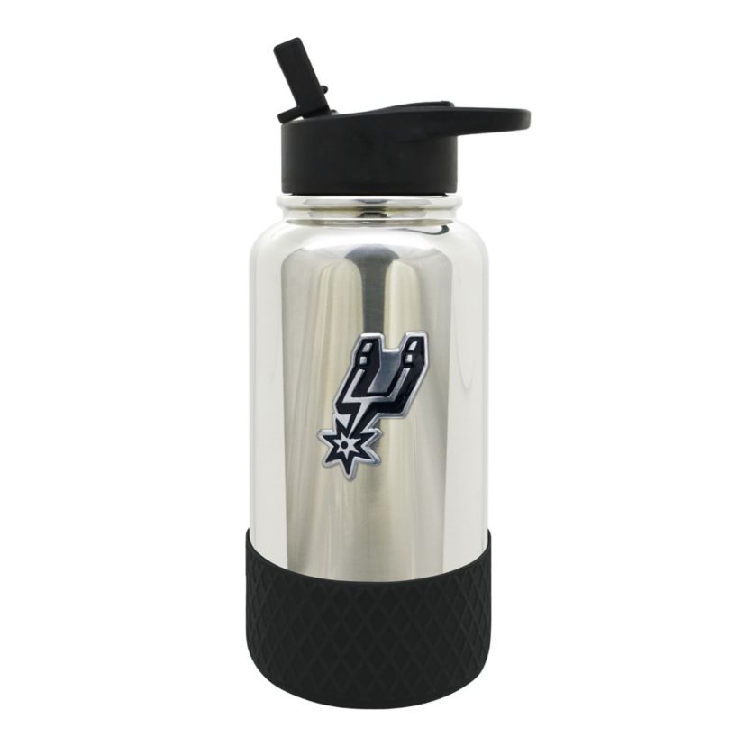 NBA San Antonio Spurs 32oz Chrome Water Bottle