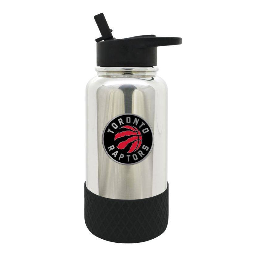 NBA Toronto Raptors 32oz Chrome Water Bottle