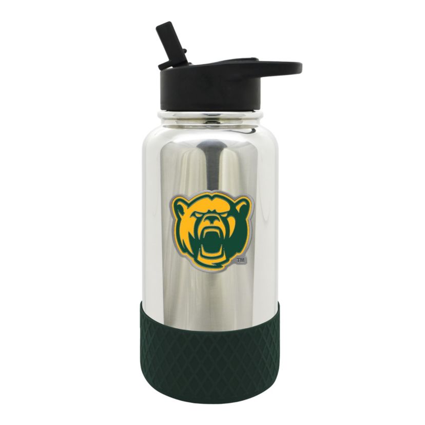NCAA Baylor Bears 32oz Chrome Water Bottle