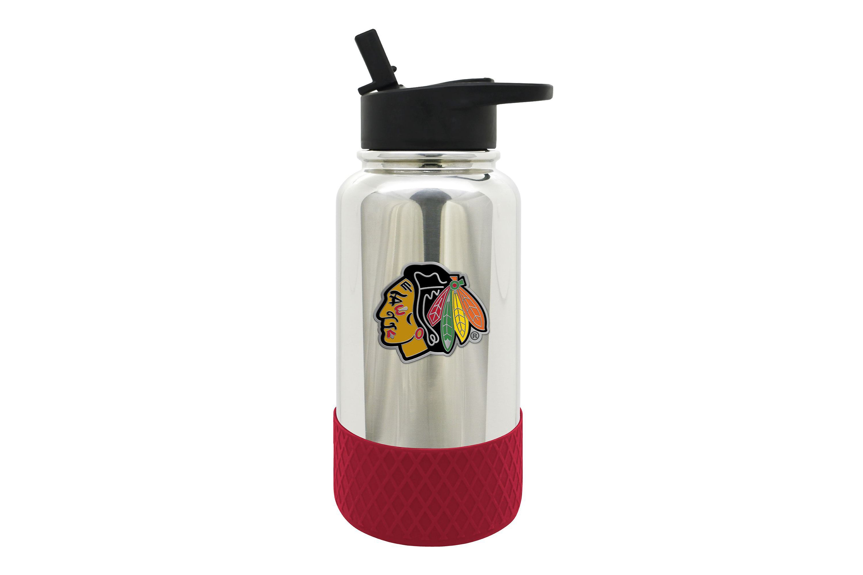 NHL Chicago Blackhawks 32oz Chrome Water Bottle