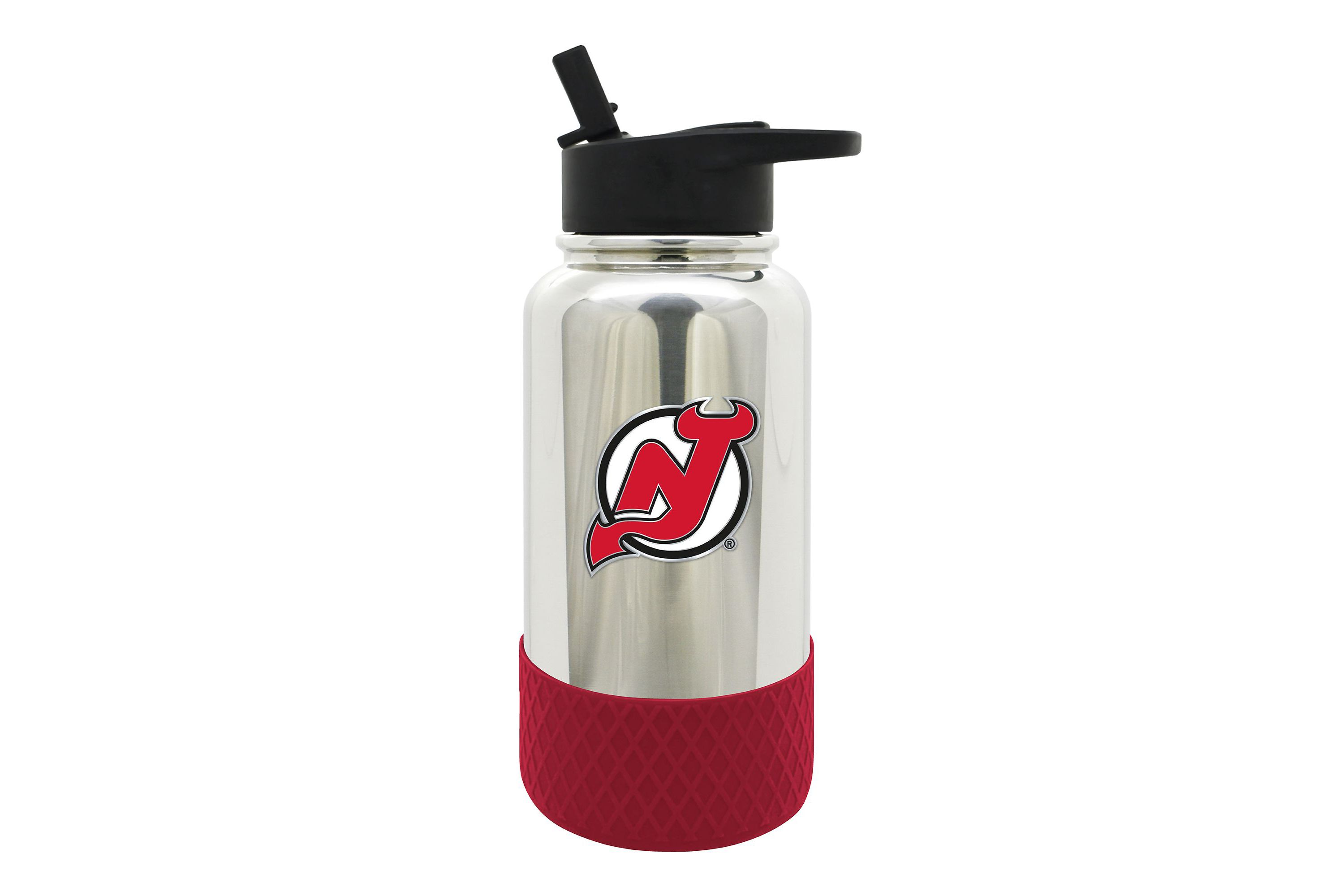 NHL New Jersey Devils 32oz Chrome Water Bottle