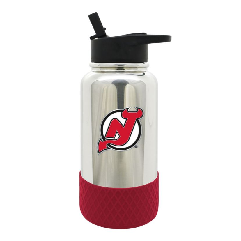 NHL New Jersey Devils 32oz Chrome Water Bottle