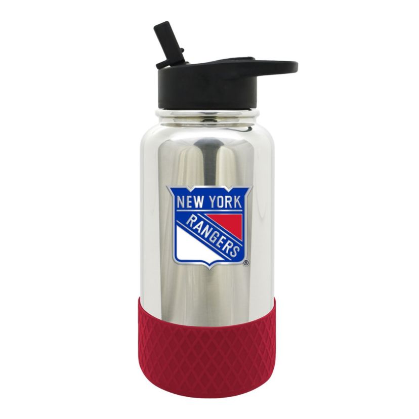 NHL New York Rangers 32oz Chrome Water Bottle