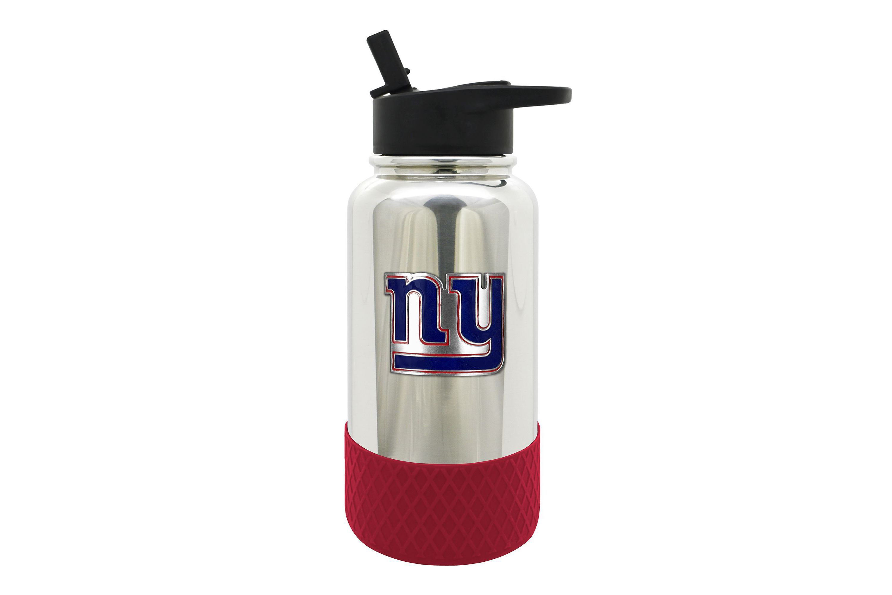 NFL New York Giants 32oz Chrome Water Bottle