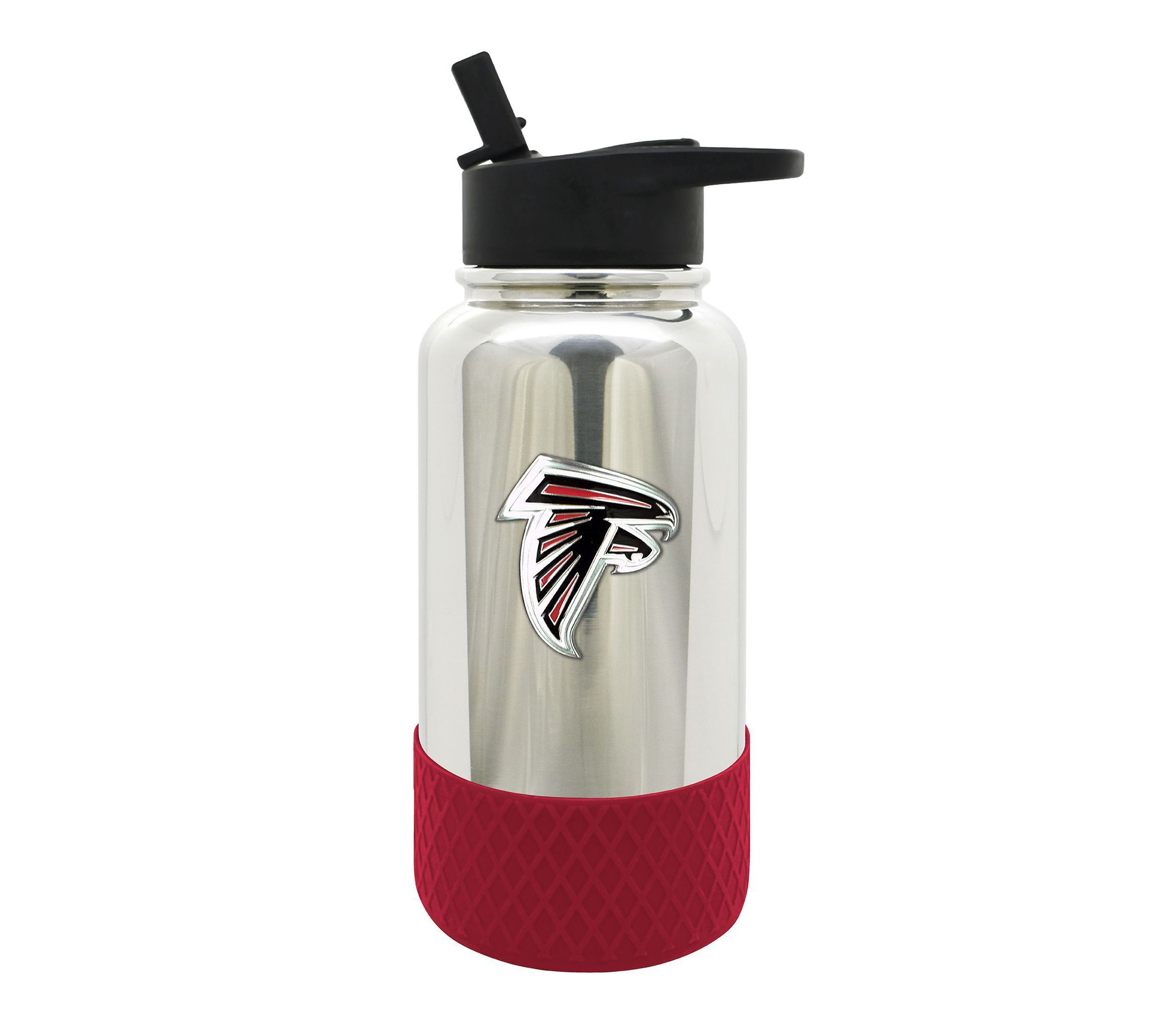 NFL Atlanta Falcons 32oz Chrome Water Bottle