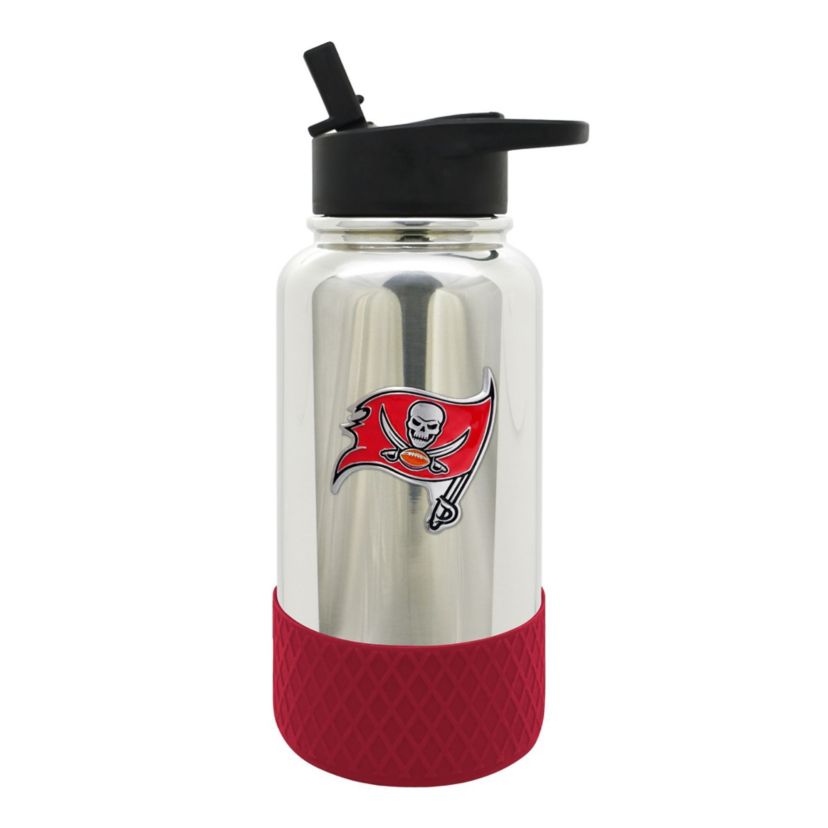 MLB Atlanta Braves 32oz Chrome Water Bottle