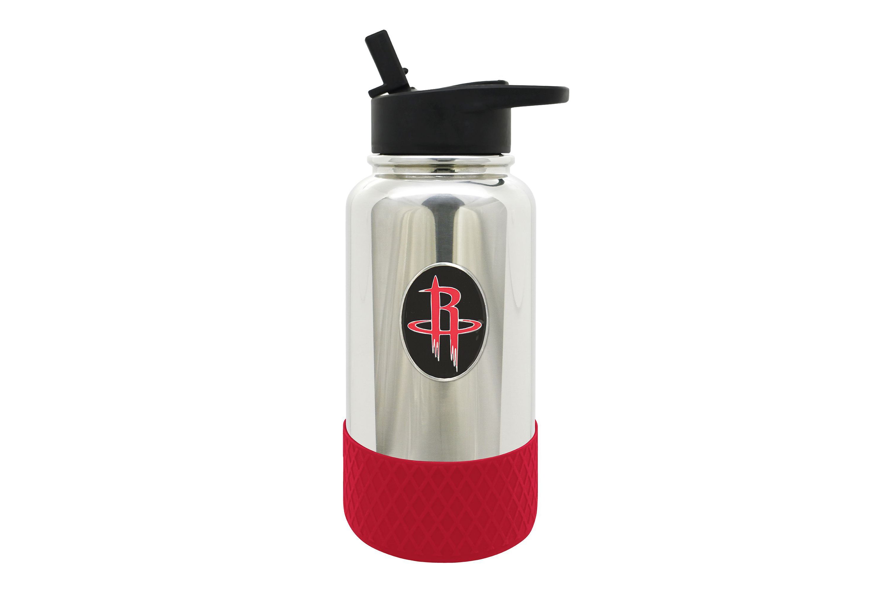 NBA Houston Rockets 32oz Chrome Water Bottle
