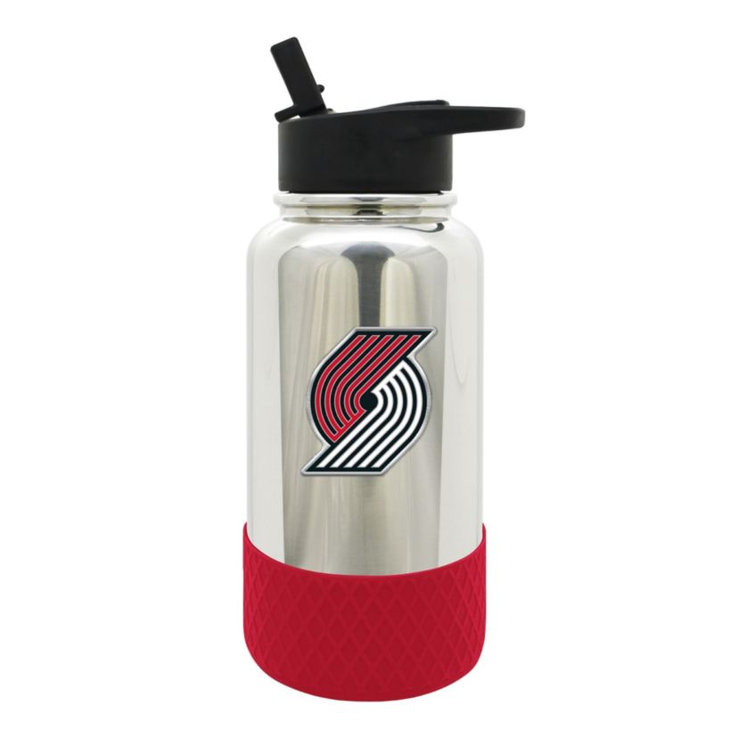 Portland Trail Blazers NBA Portland Trailblazers 32oz Chrome Water Bottle