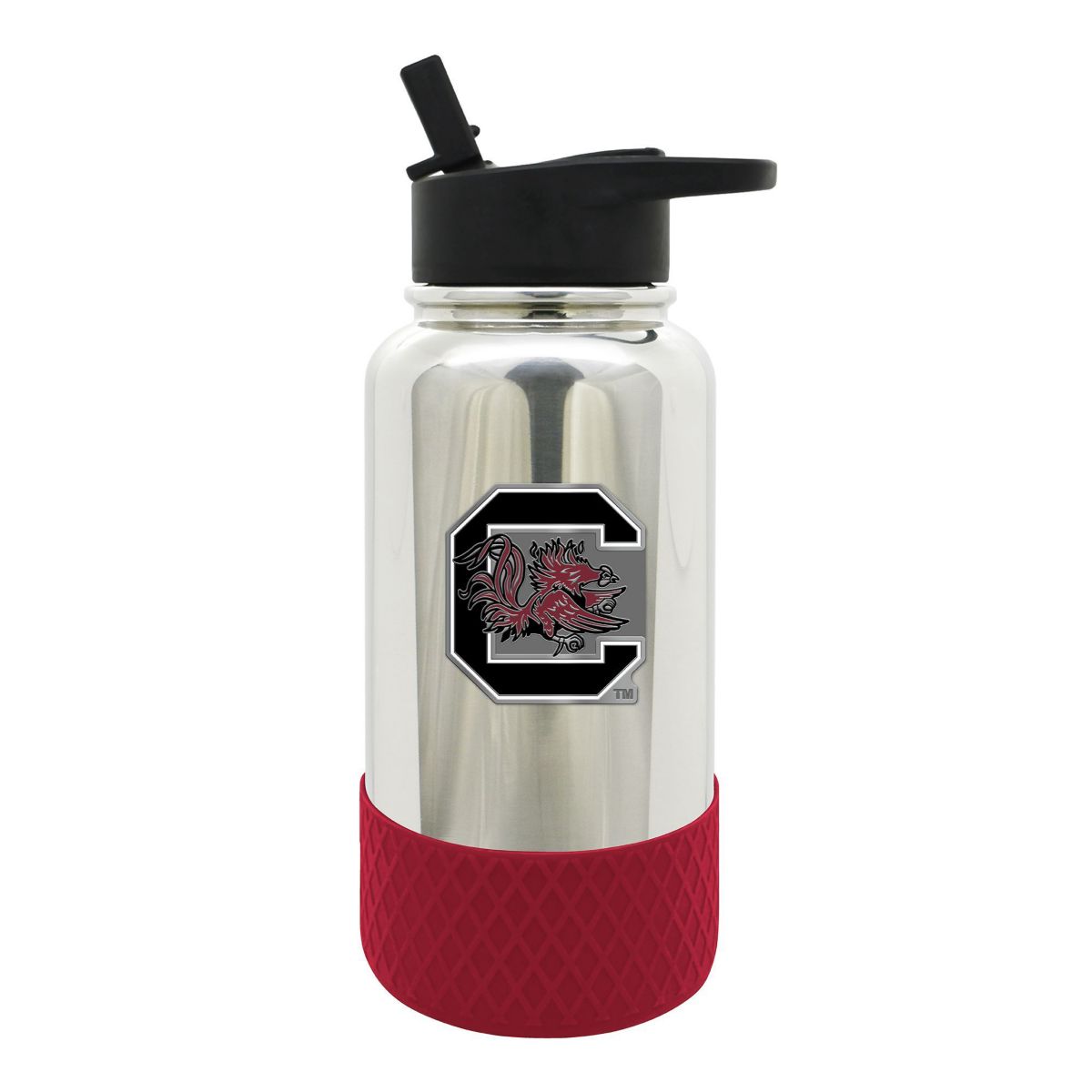 NCAA South Carolina Gamecocks 32oz Chrome Water Bottle
