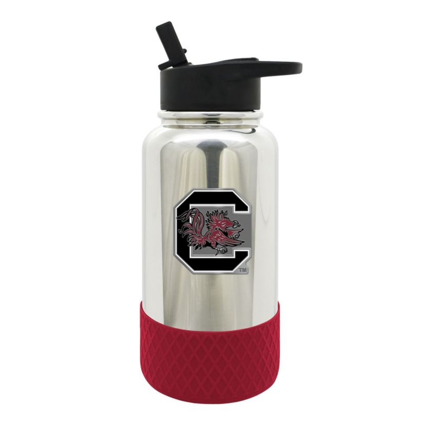 NCAA South Carolina Gamecocks 32oz Chrome Water Bottle