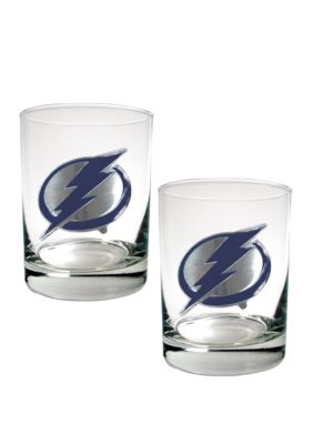 Great American Products NHL Tampa Bay Lightning Rocks Glass Set | belk