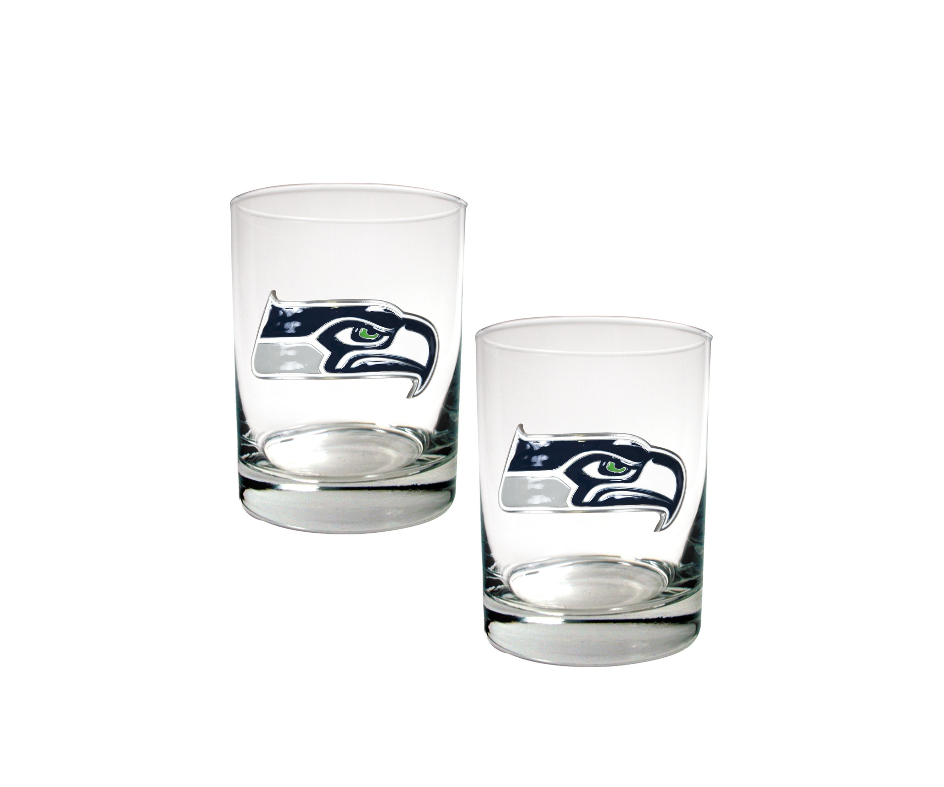 NFL Seattle Seahawks Rocks Glass Set