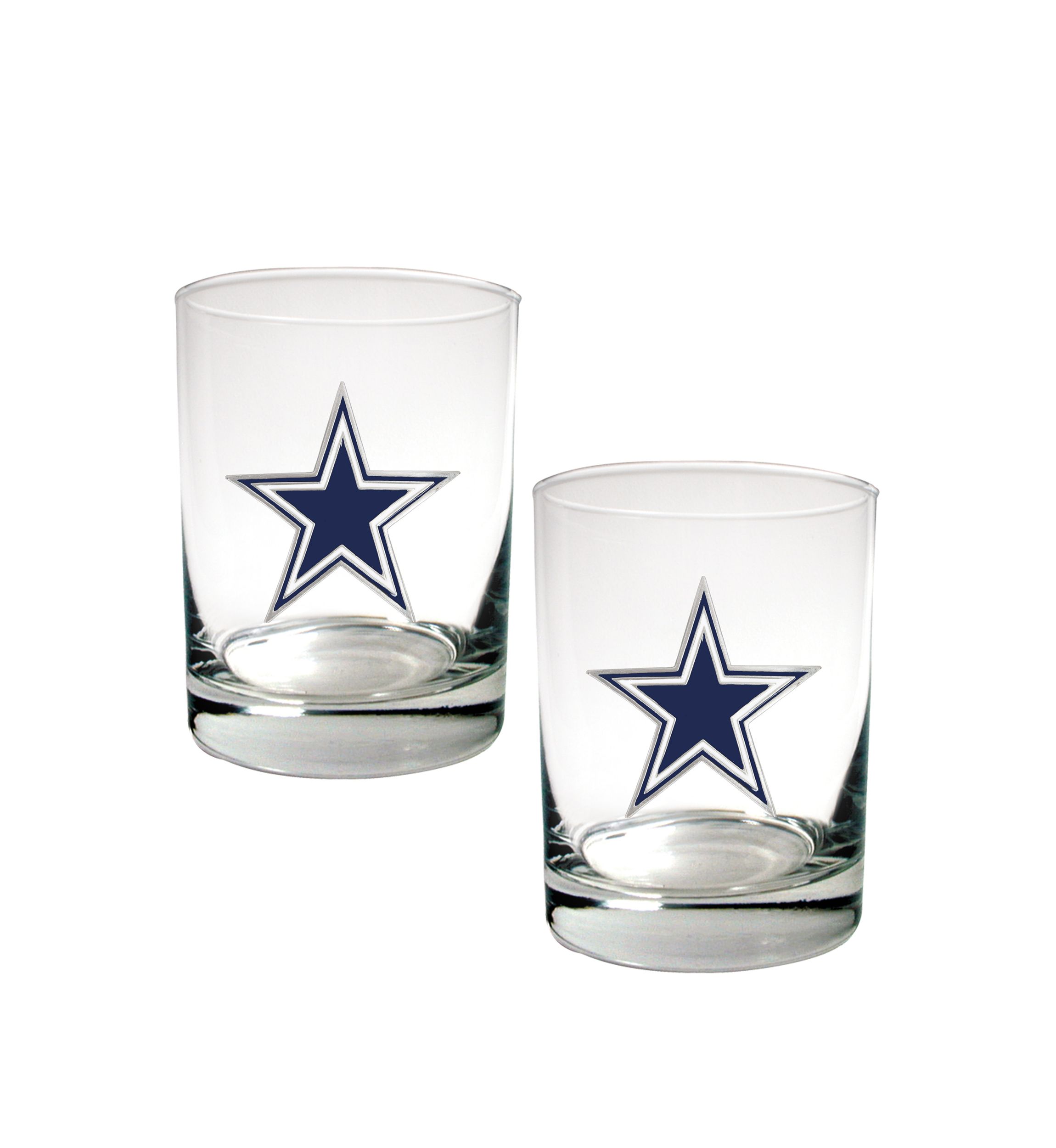 NFL Dallas Cowboys Rocks Glass Set