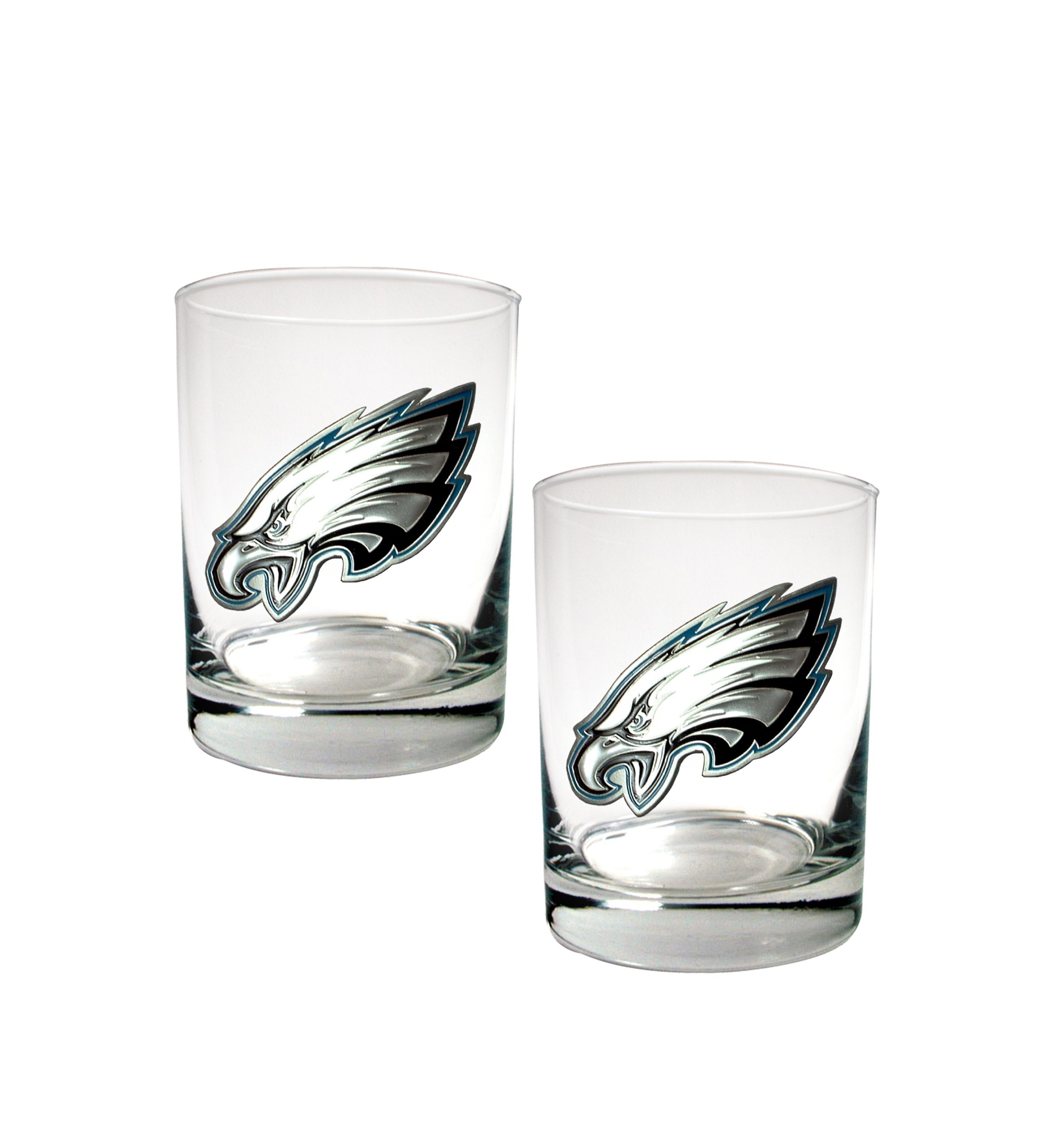 NFL Philadelphia Eagles Rocks Glass Set