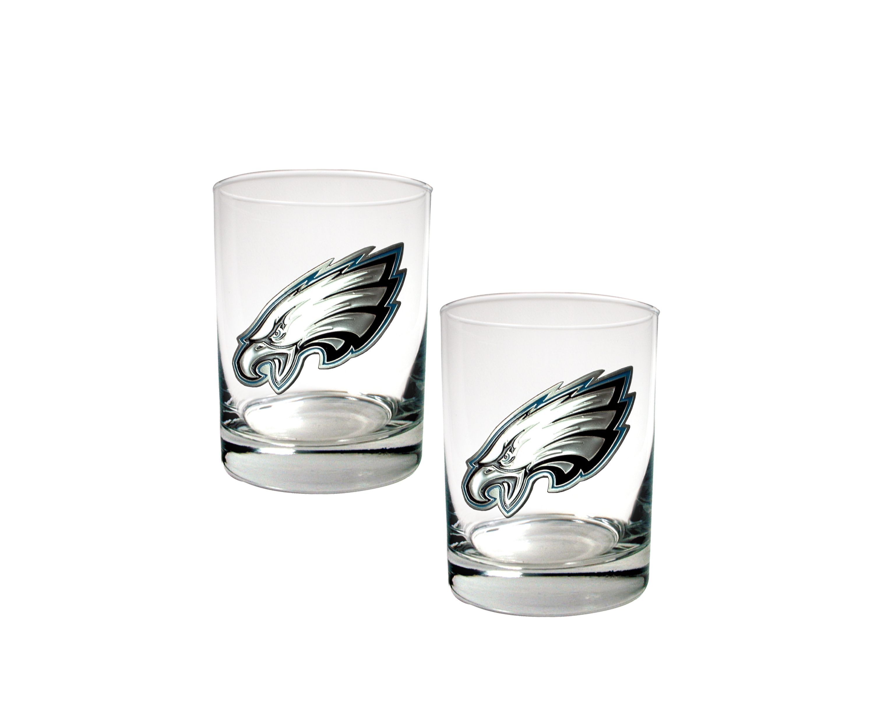 NFL Philadelphia Eagles Rocks Glass Set