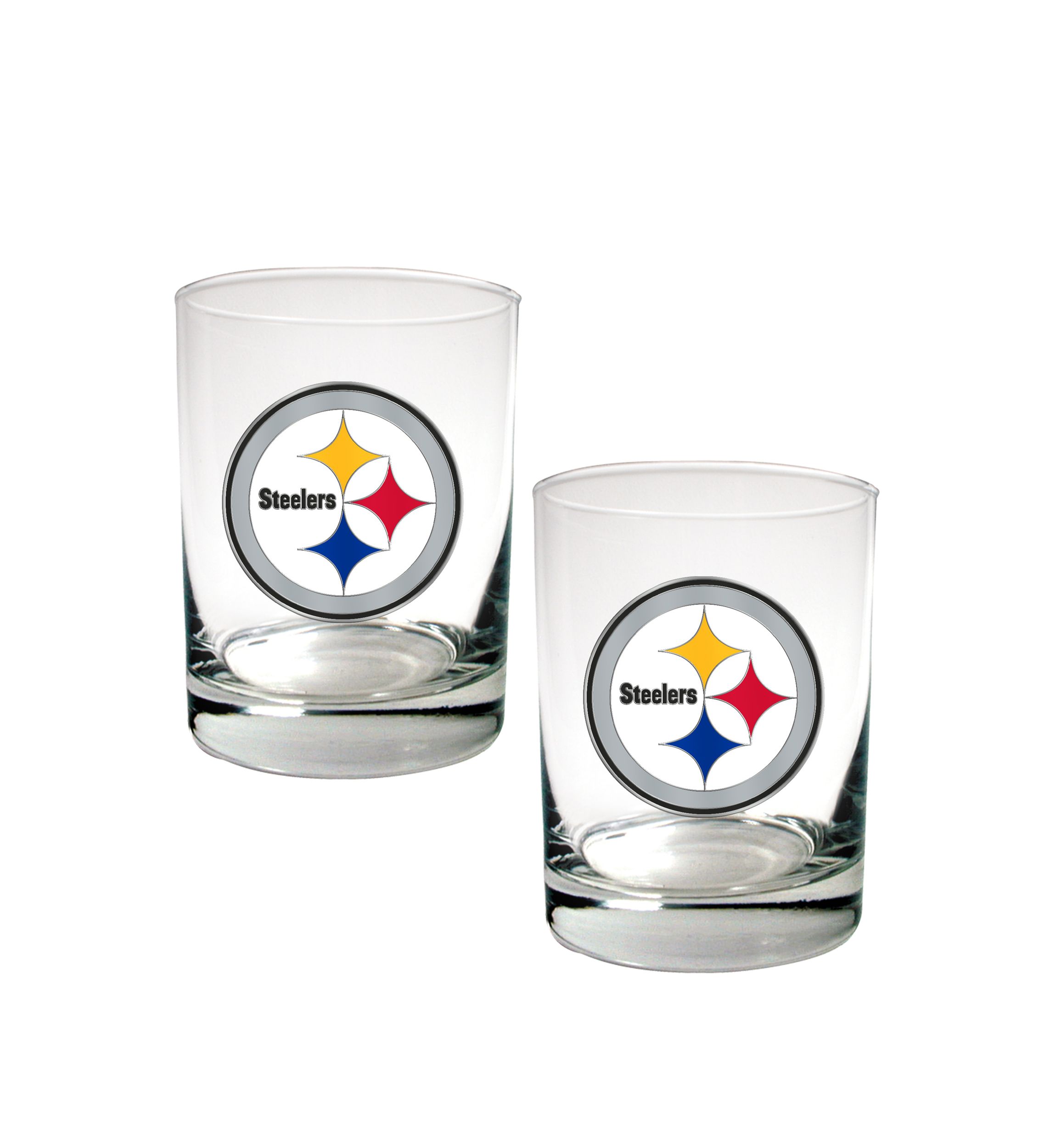 NFL Pittsburgh Steelers Rocks Glass Set