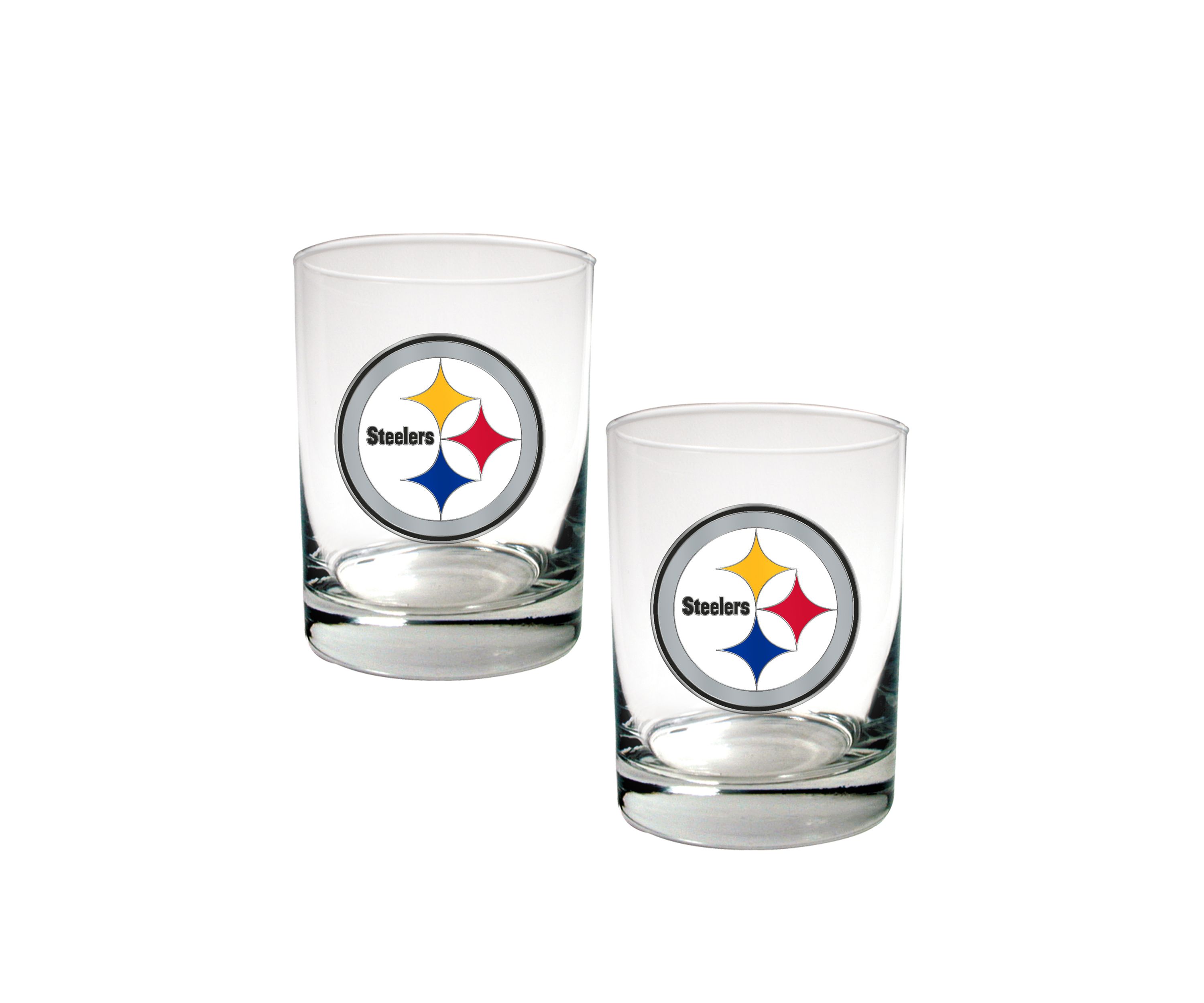 NFL Pittsburgh Steelers Rocks Glass Set