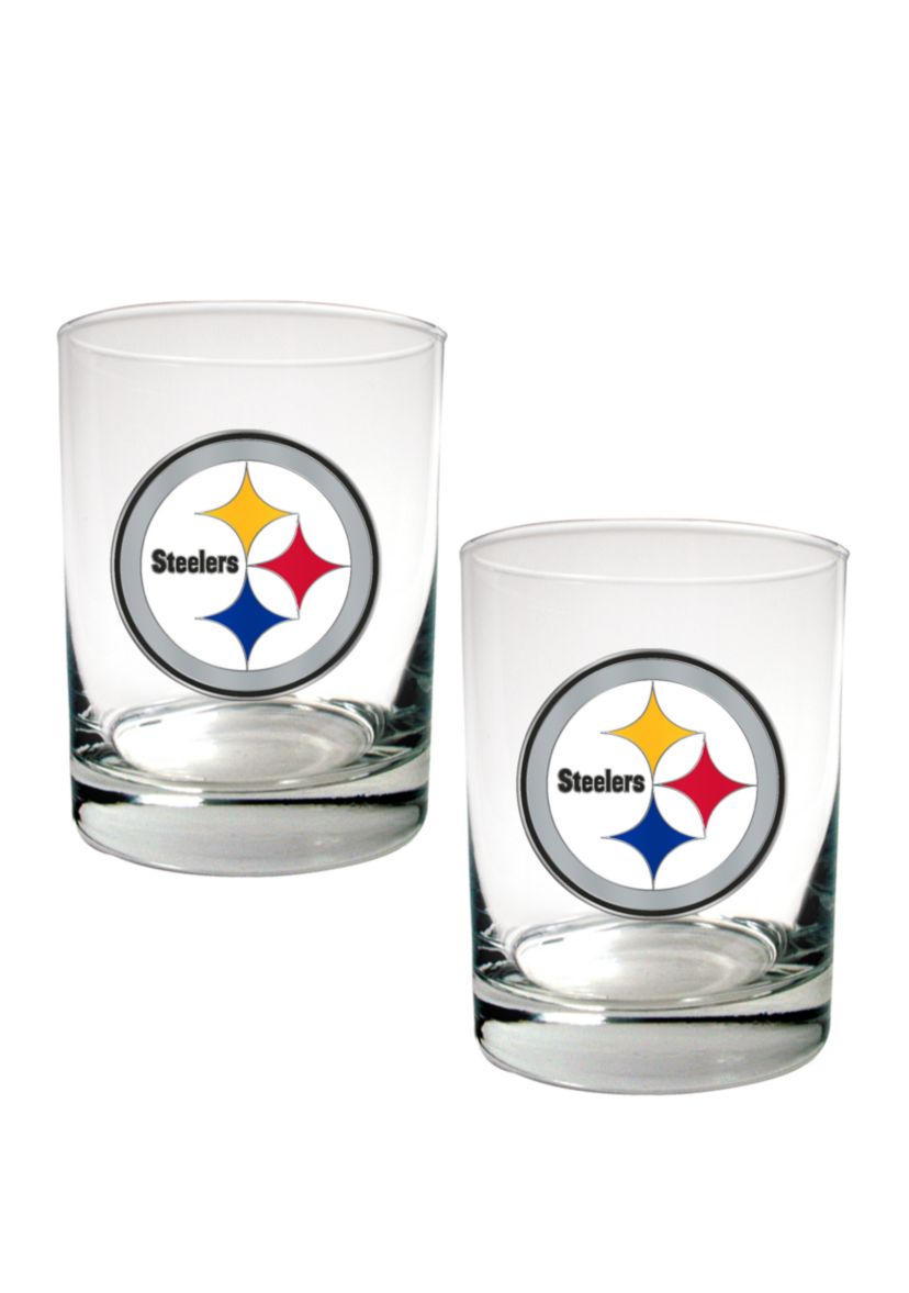 NFL Pittsburgh Steelers Rocks Glass Set