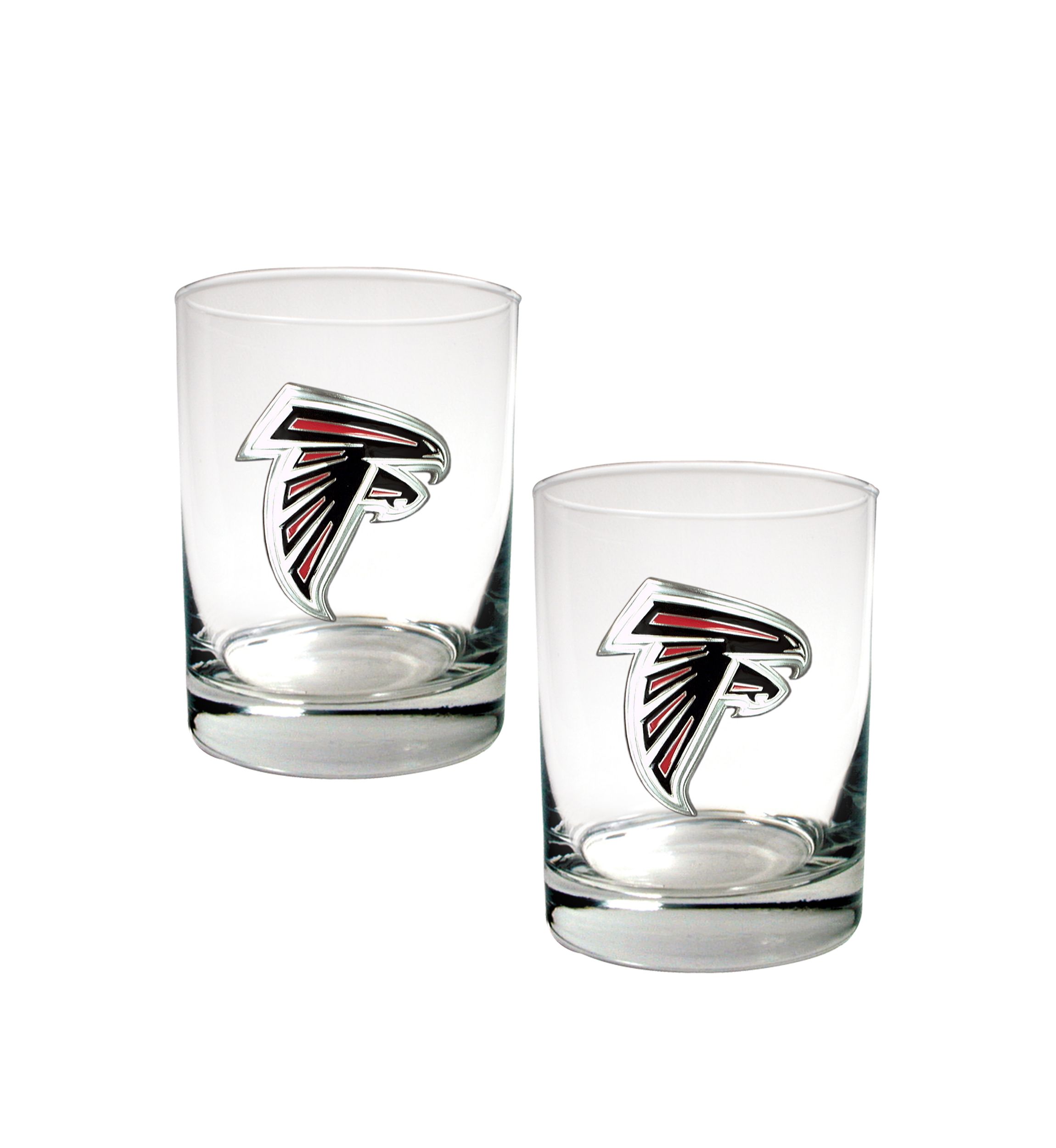NFL Atlanta Falcons Rocks Glass Set