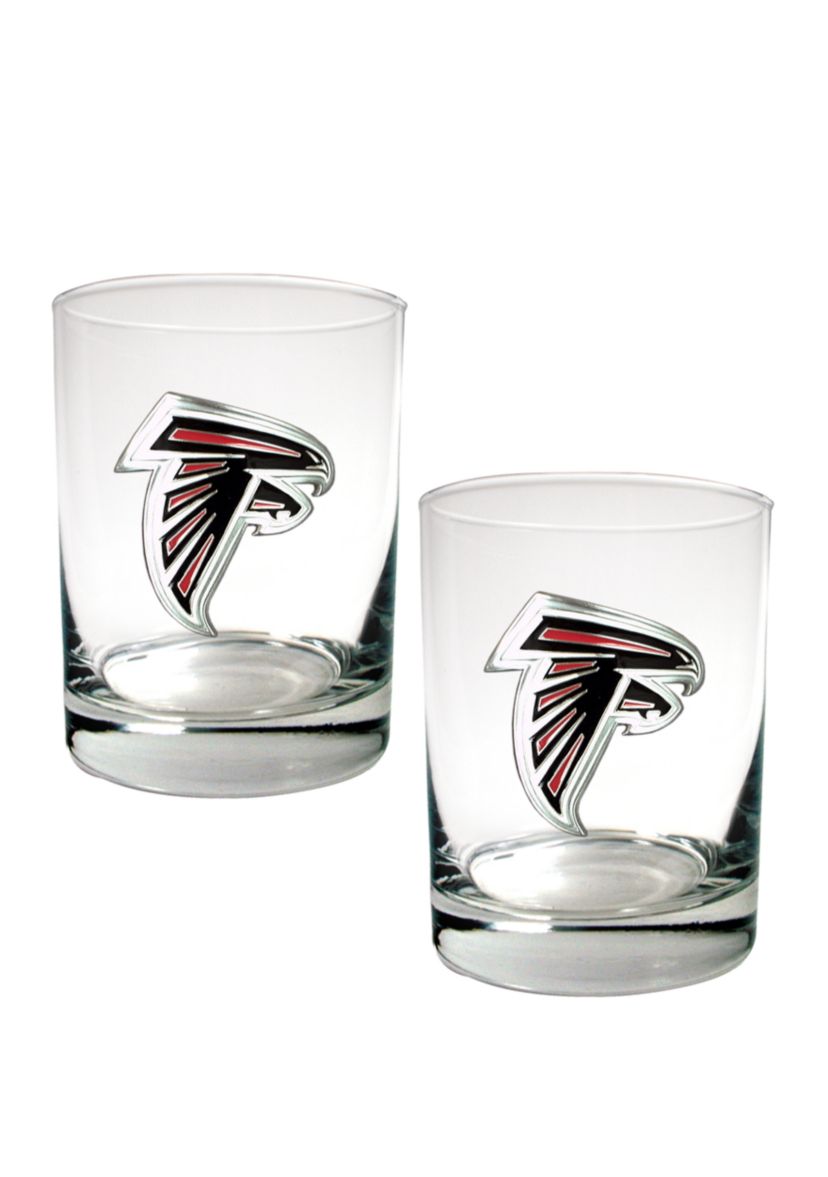 NFL Atlanta Falcons Rocks Glass Set