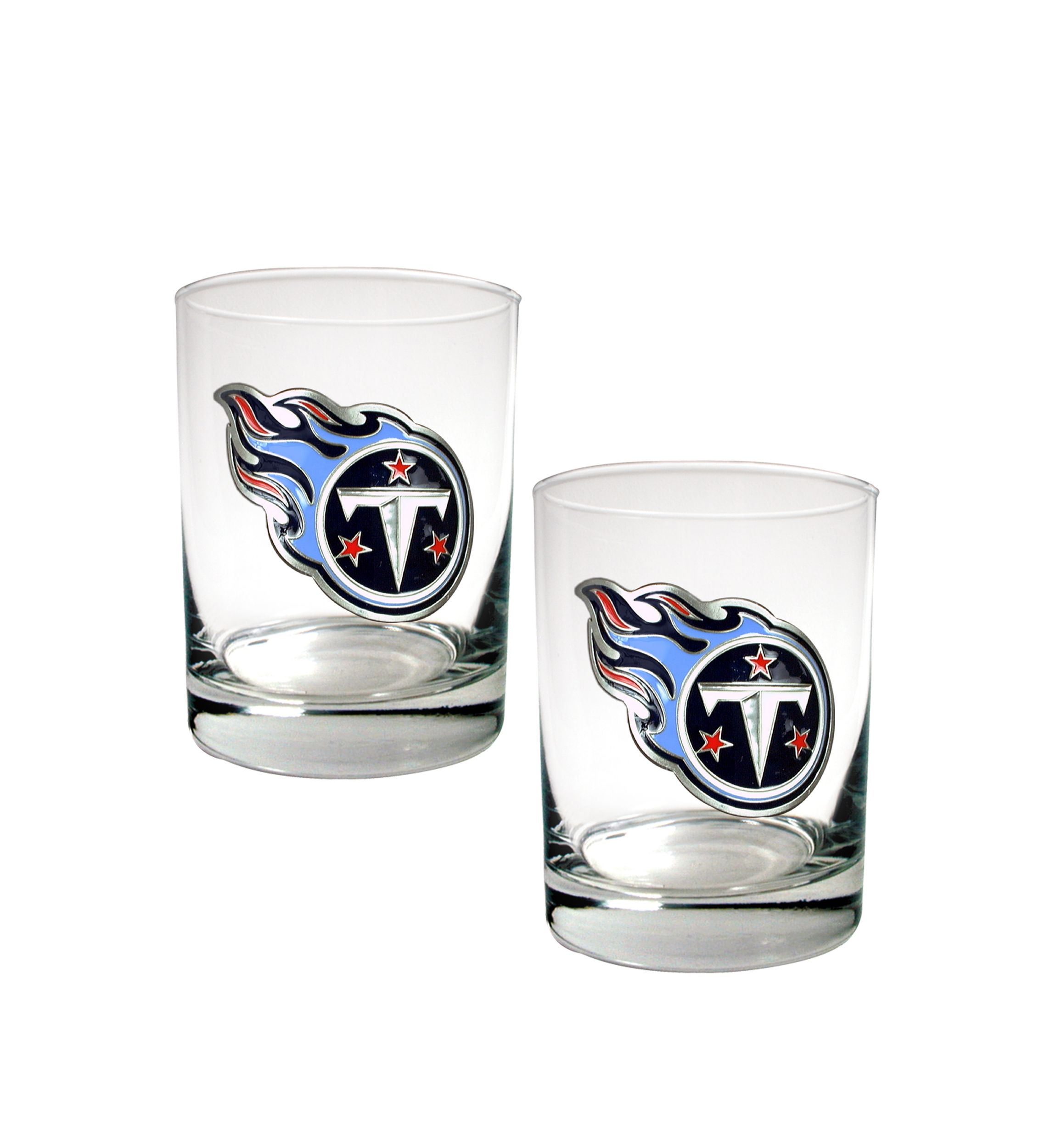 NFL Tennessee Titans Rocks Glass Set