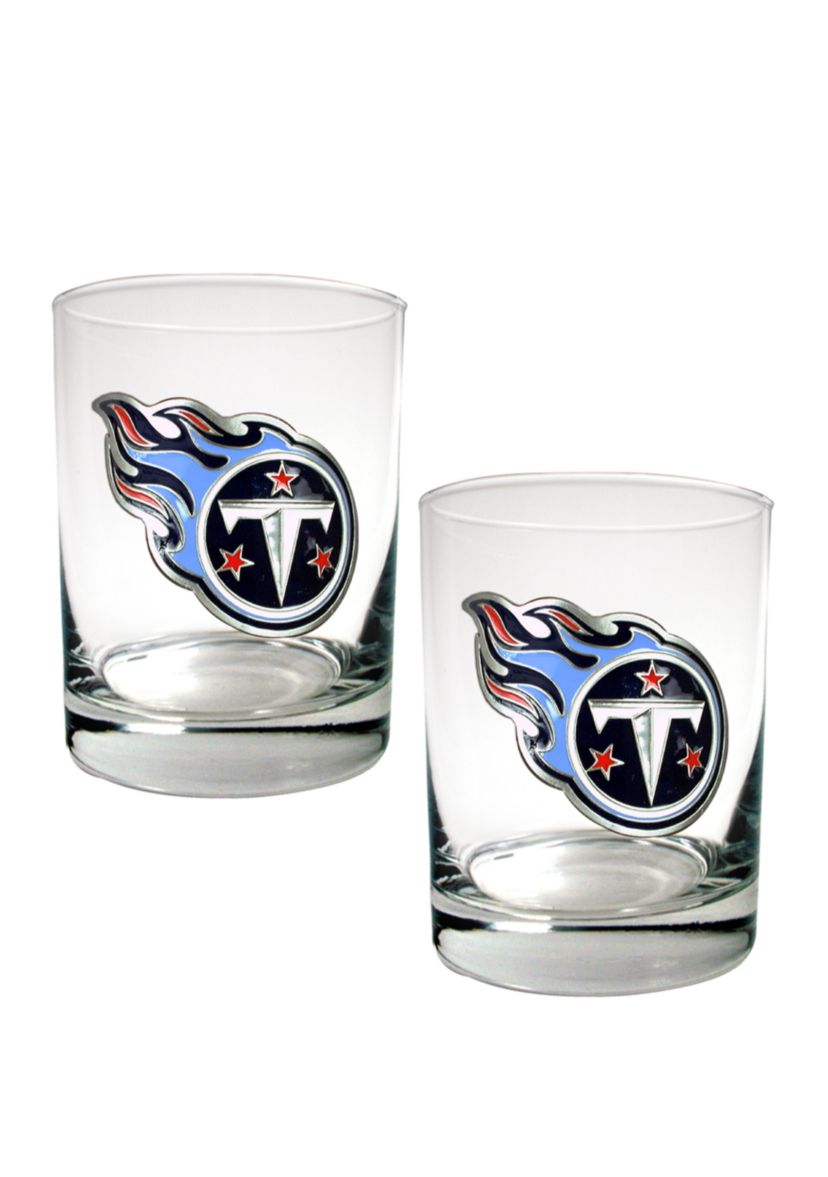 NFL Tennessee Titans Rocks Glass Set