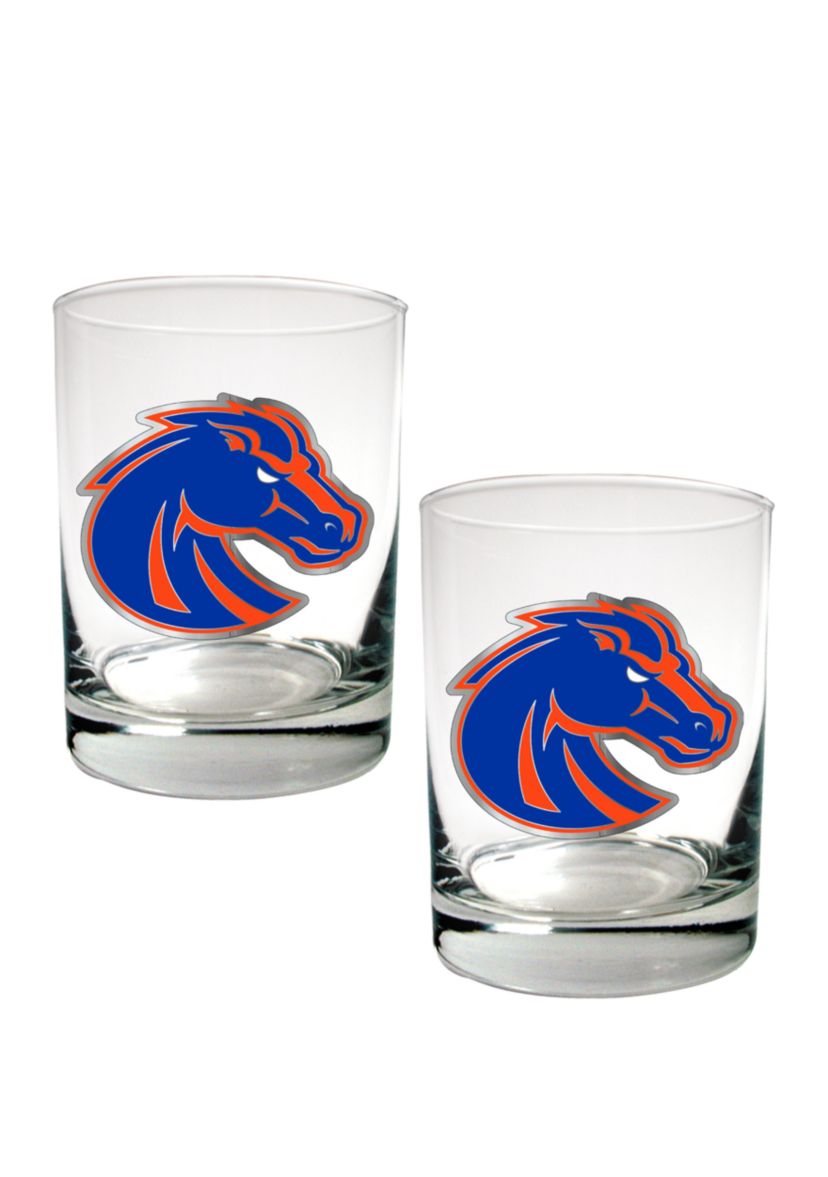 NCAA Boise State Broncos 2 Ounce Set of 2 Party Shot Glasses 
