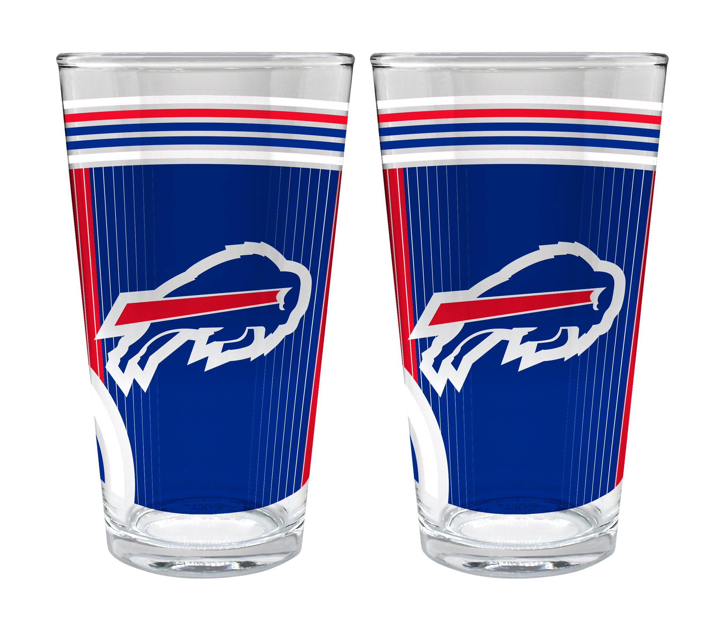 NFL Buffalo Bills 2pc Pint Glass Set