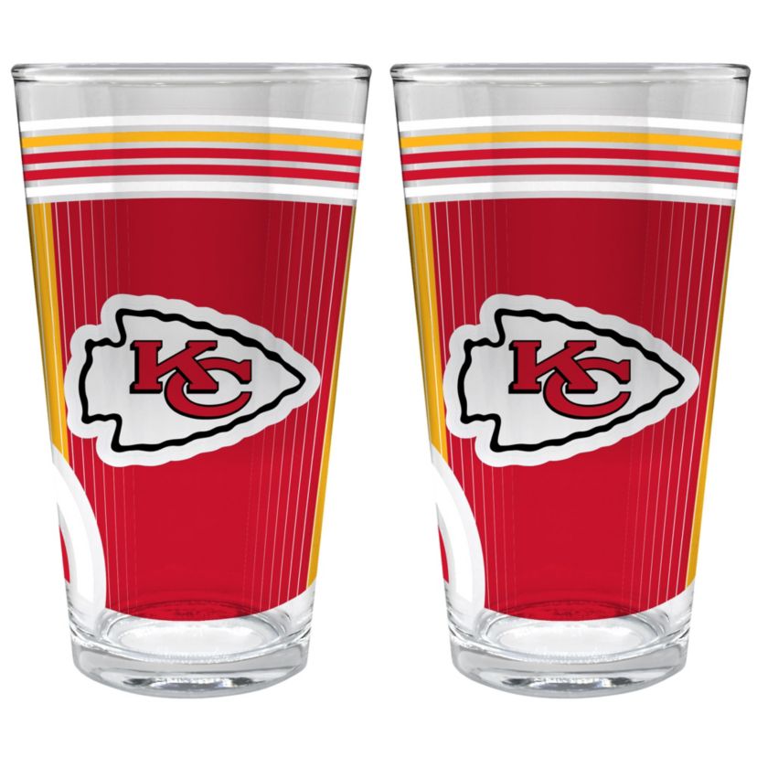 NFL Atlanta Falcons 2pc Pint Glass Set