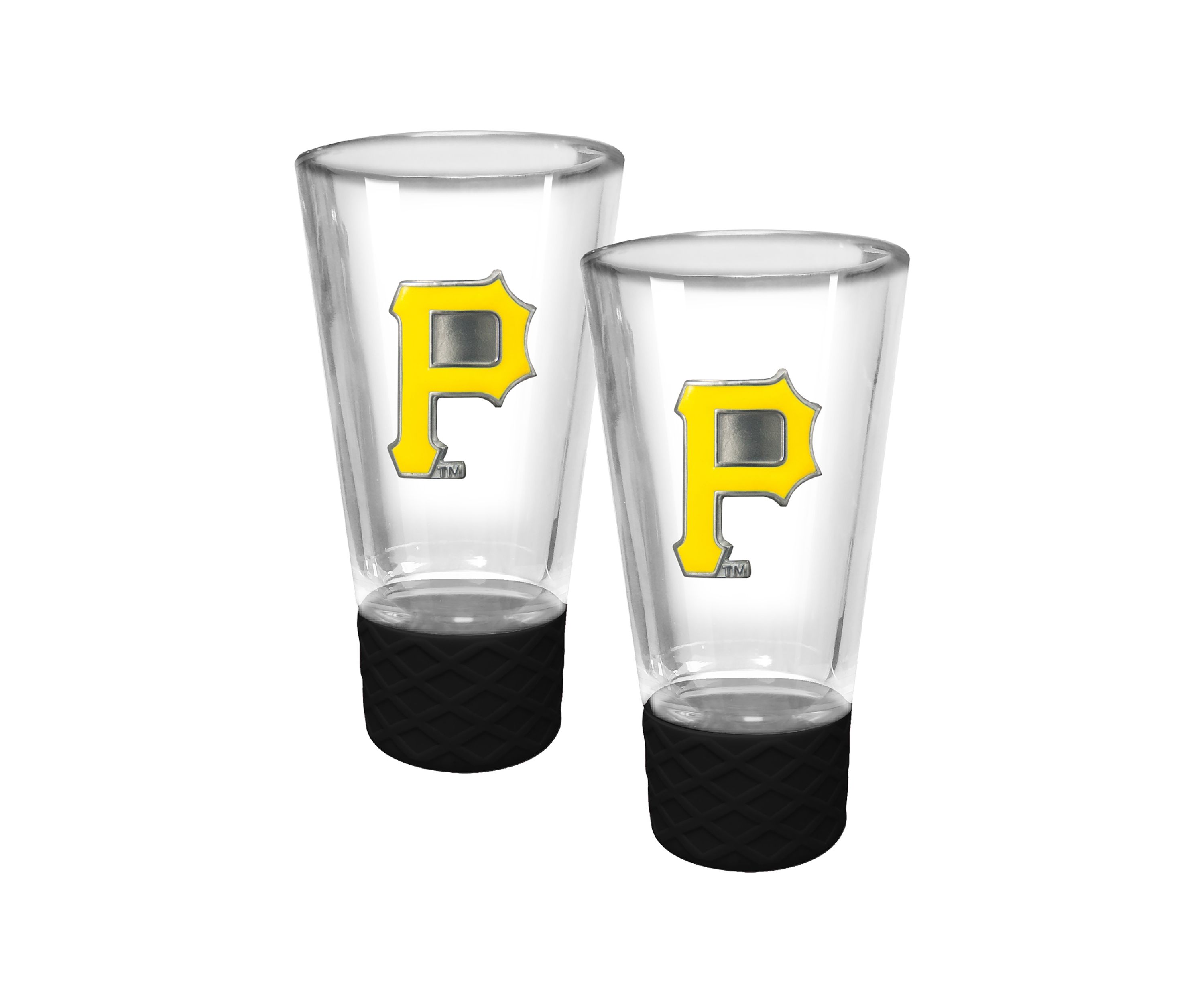 MLB Pirates 2pc Cheer Shot Glass Set